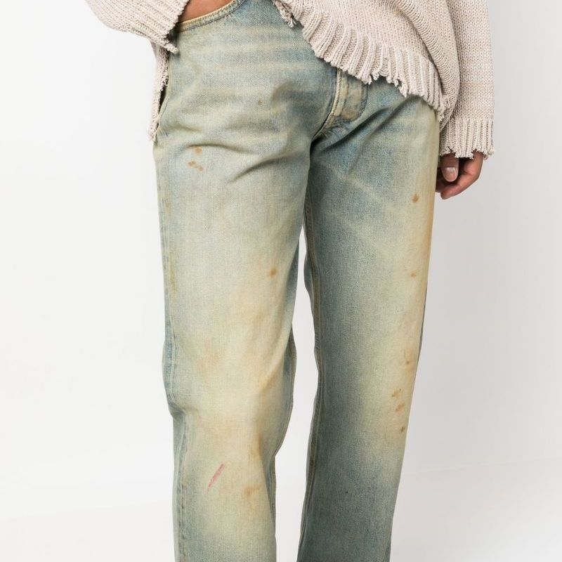 Maison Margiela Maison Margiela Distressed Denim Jeans Size 26 Size US 26 / EU 42 - 13 Thumbnail