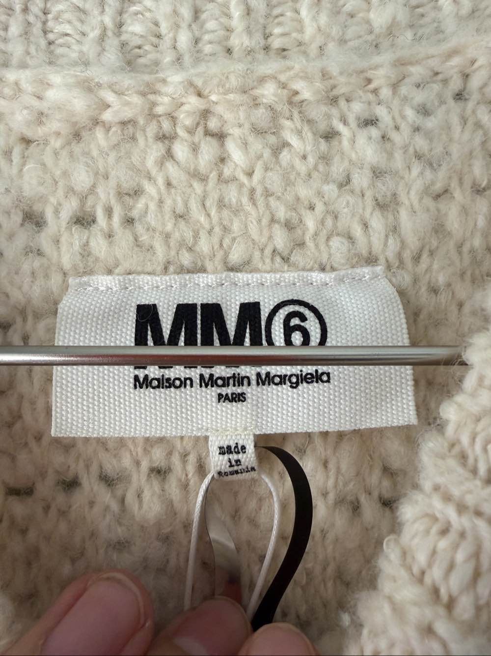 MM6 MM6 Maison Margiela Textured Wool Sweater Size M Size M / US 6-8 / IT 42-44 - 3 Thumbnail