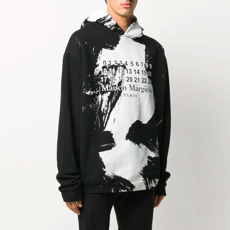Maison Margiela Maison Margiela Paint Effect Hoodie Size S Size US S / EU 44-46 / 1 - 8 Thumbnail