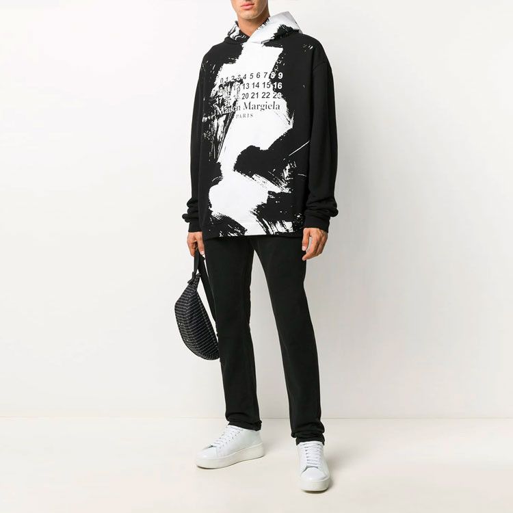 Maison Margiela Maison Margiela Paint Effect Hoodie Size S Size US S / EU 44-46 / 1 - 10 Thumbnail