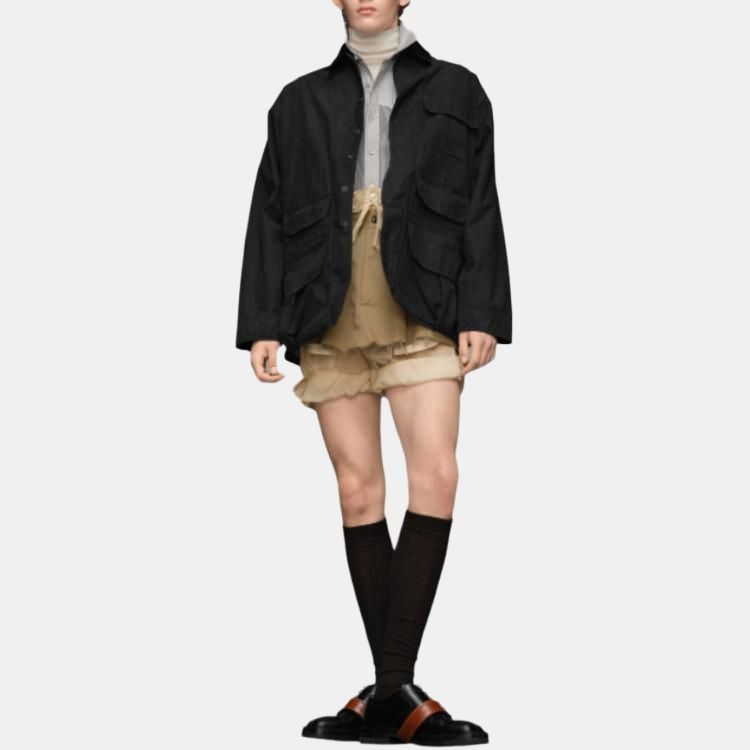 Maison Margiela Maison Margiela Corduroy Collar Field Jacket Size 52 Size US L / EU 52-54 / 3 - 8 Thumbnail
