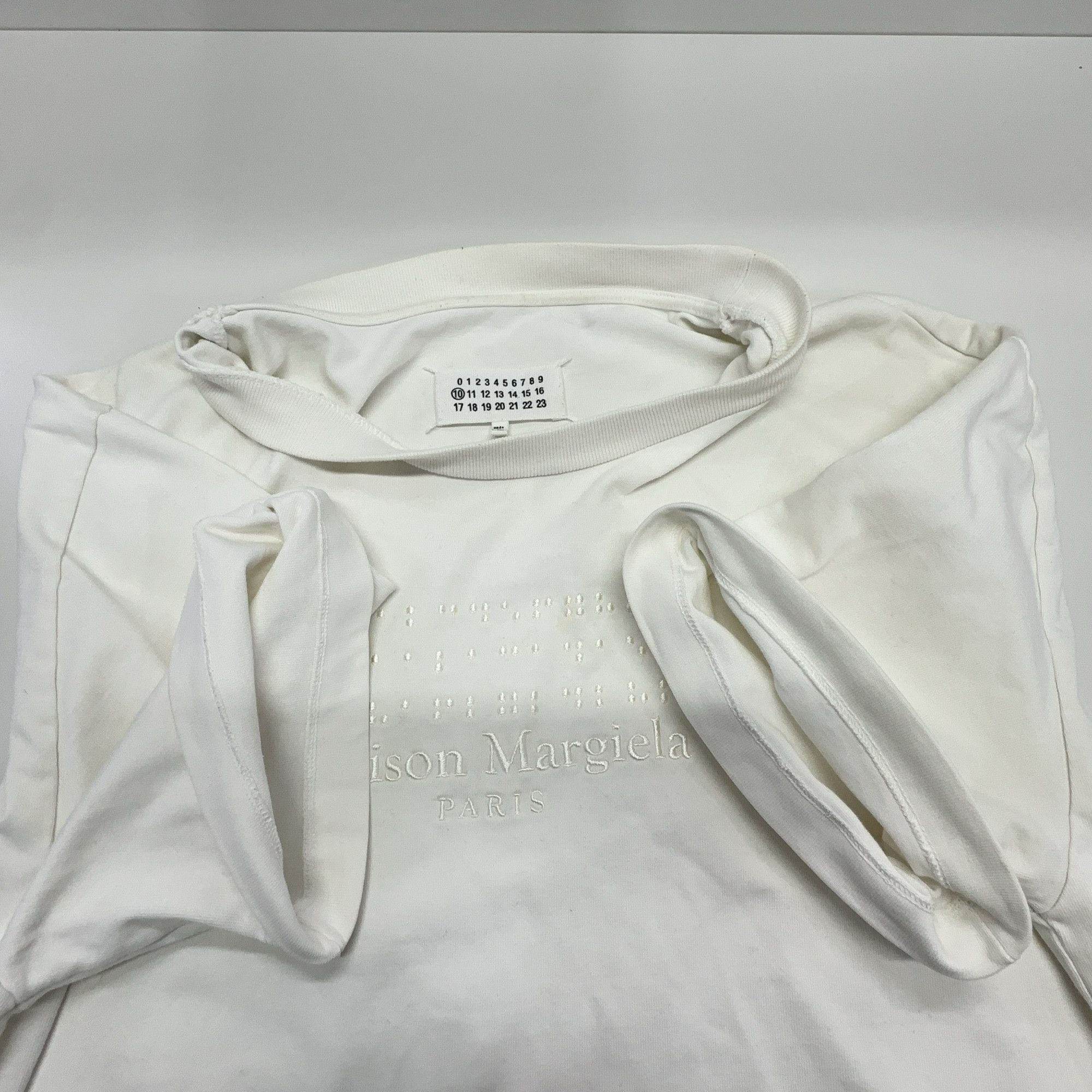 Maison Margiela Maison Margiela Logo Short Sleeve T-Shirt Size 46 Size US S / EU 44-46 / 1 - 7 Thumbnail