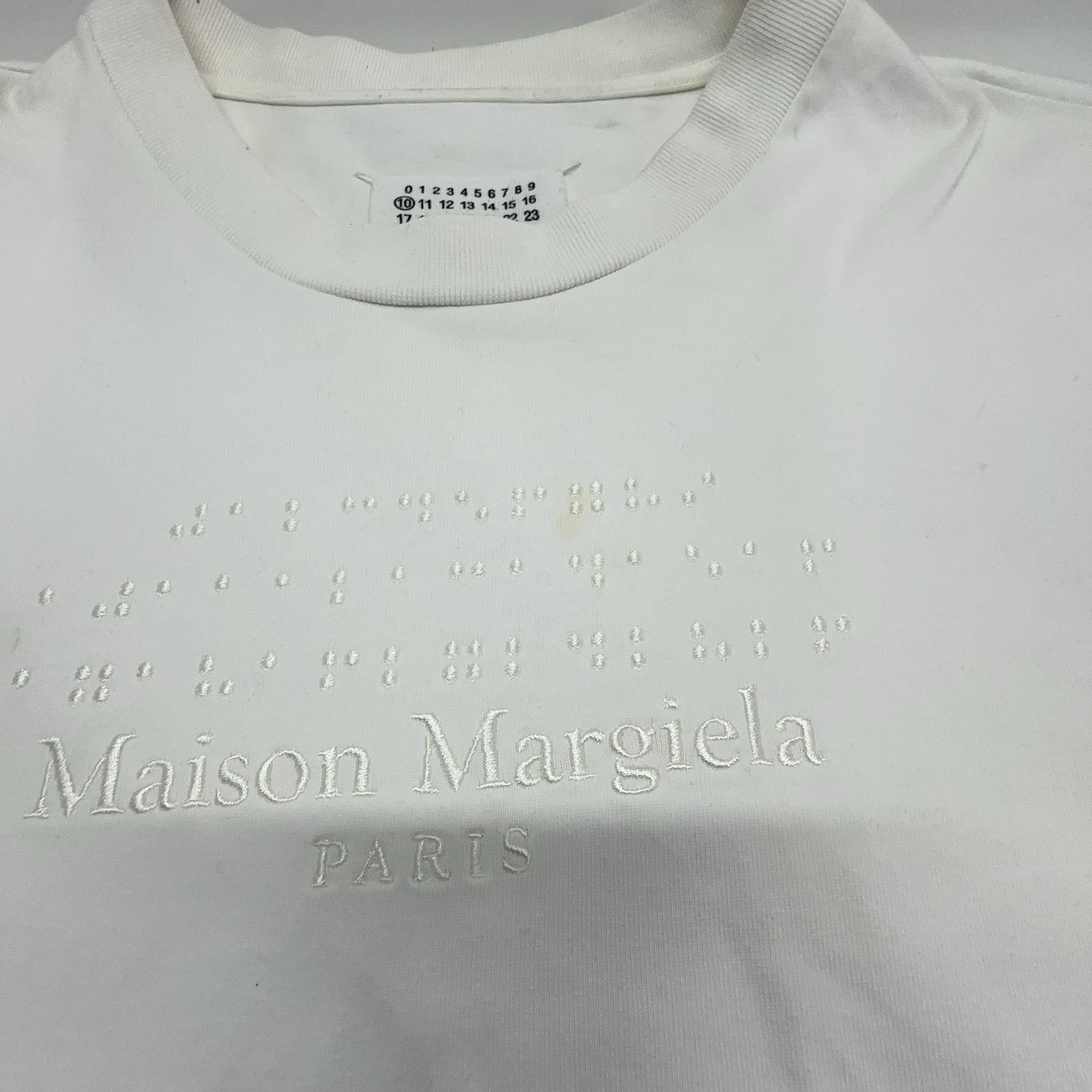 Maison Margiela Maison Margiela Logo Short Sleeve T-Shirt Size 46 Size US S / EU 44-46 / 1 - 6 Thumbnail