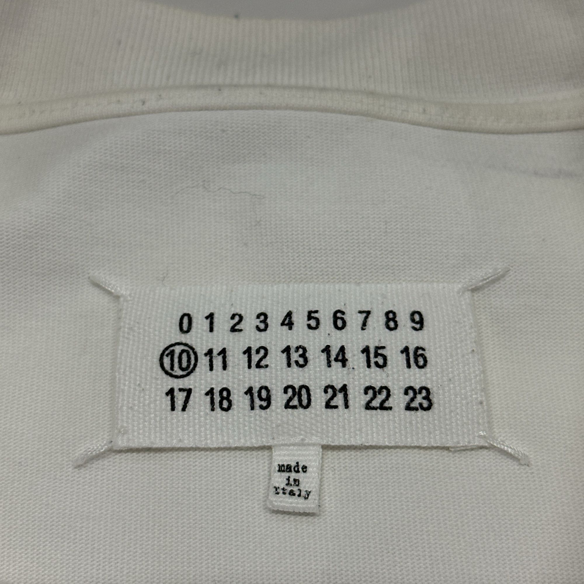 Maison Margiela Maison Margiela Logo Short Sleeve T-Shirt Size 46 Size US S / EU 44-46 / 1 - 3 Thumbnail