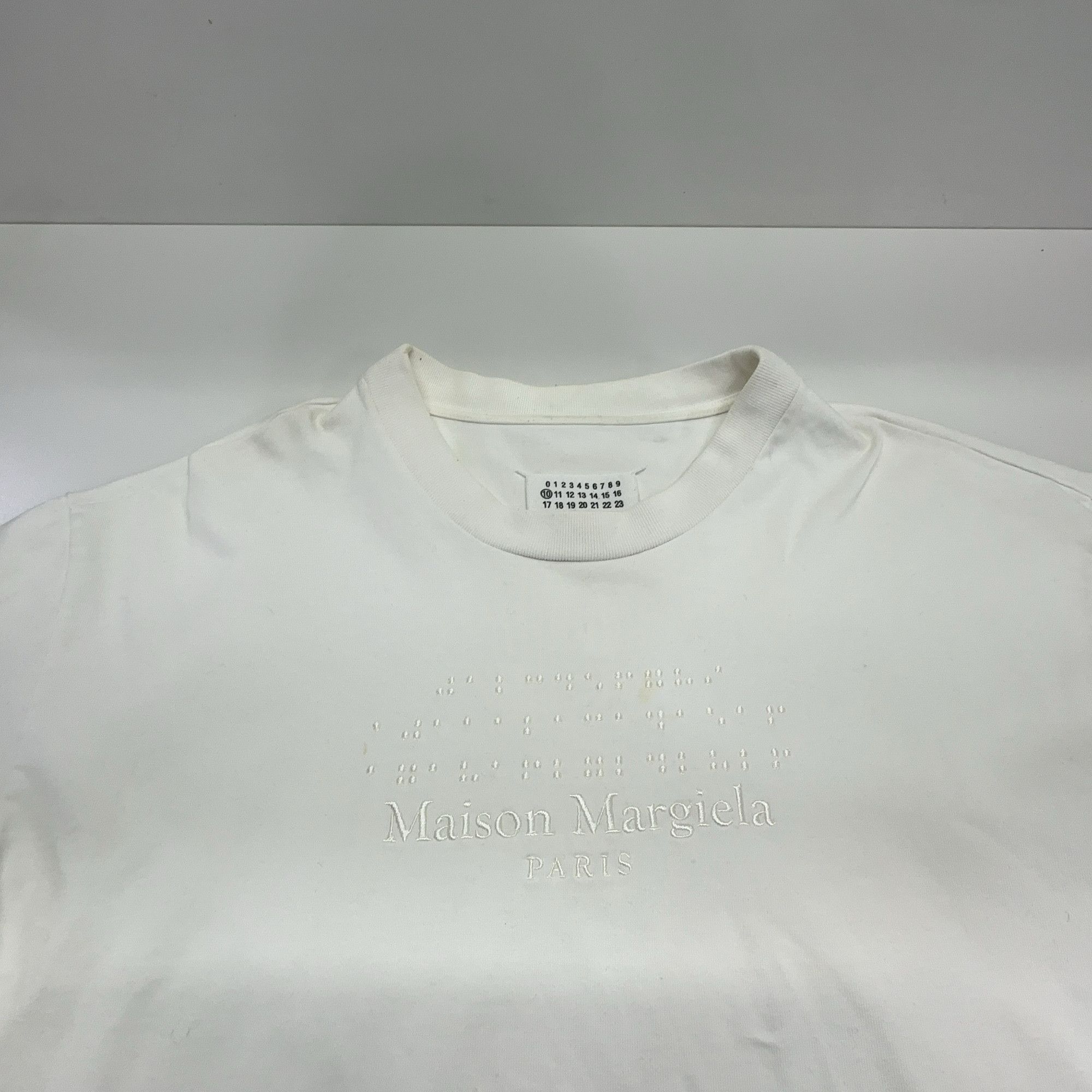 Maison Margiela Maison Margiela Logo Short Sleeve T-Shirt Size 46 Size US S / EU 44-46 / 1 - 8 Thumbnail