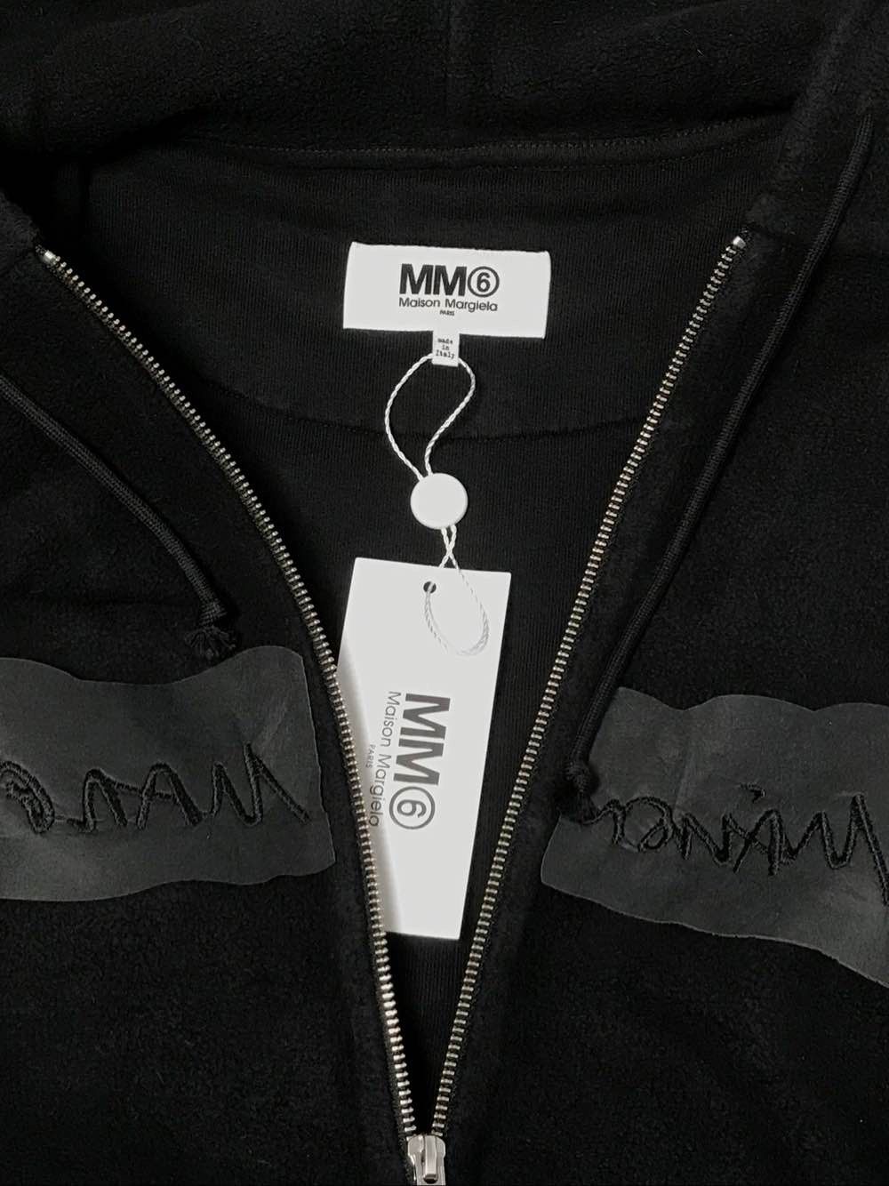 MM6 MM6 Maison Margiela Logo Zip-Up Hoodie Size M Size M / US 6-8 / IT 42-44 - 3 Thumbnail