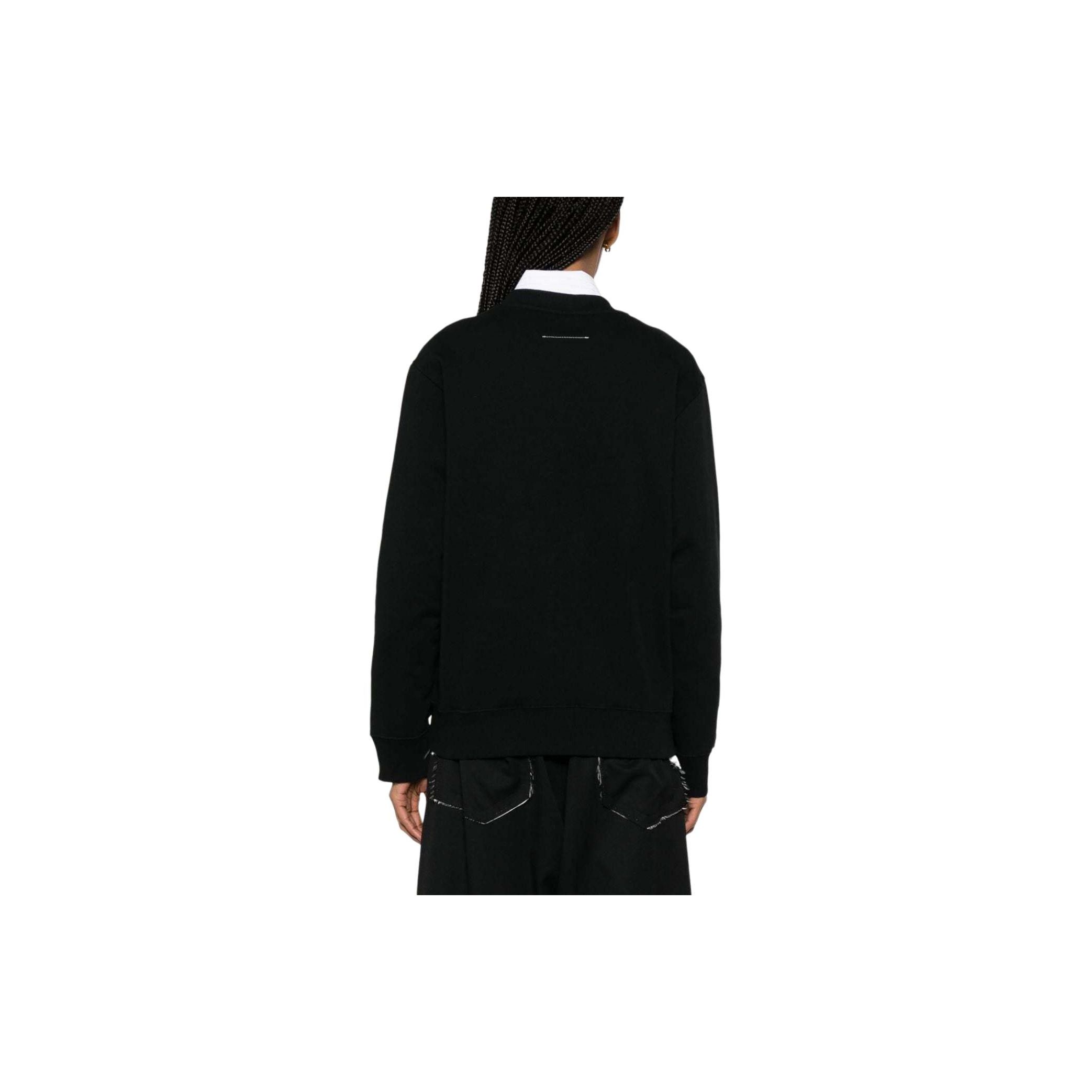 MM6 MM6 Maison Margiela Logo Print Sweatshirt Size S Size S / US 4 / IT 40 - 9 Thumbnail