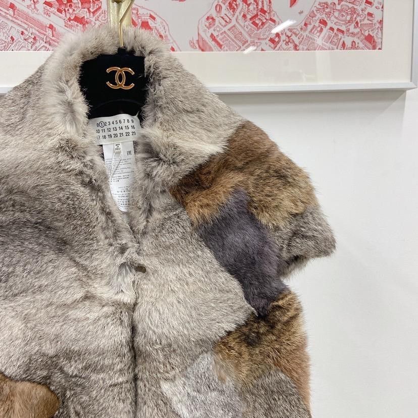 Maison Margiela Maison Margiela Rabbit Fur Vest Multi Size UNI Size ONE SIZE - 5 Thumbnail