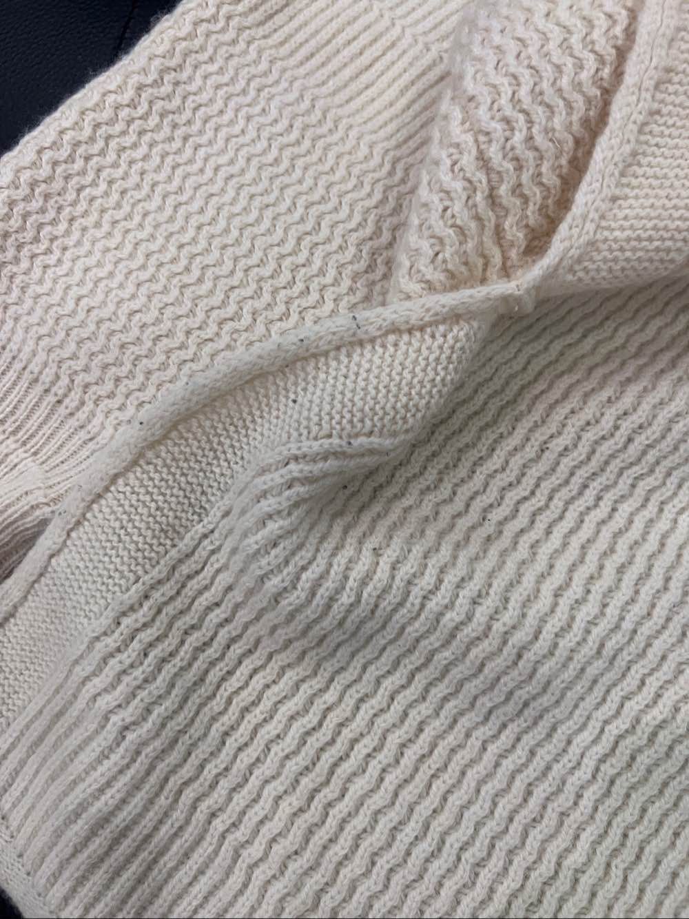Maison Margiela Maison Margiela White Knit Cardigan Size S Size S / US 4 / IT 40 - 5 Thumbnail