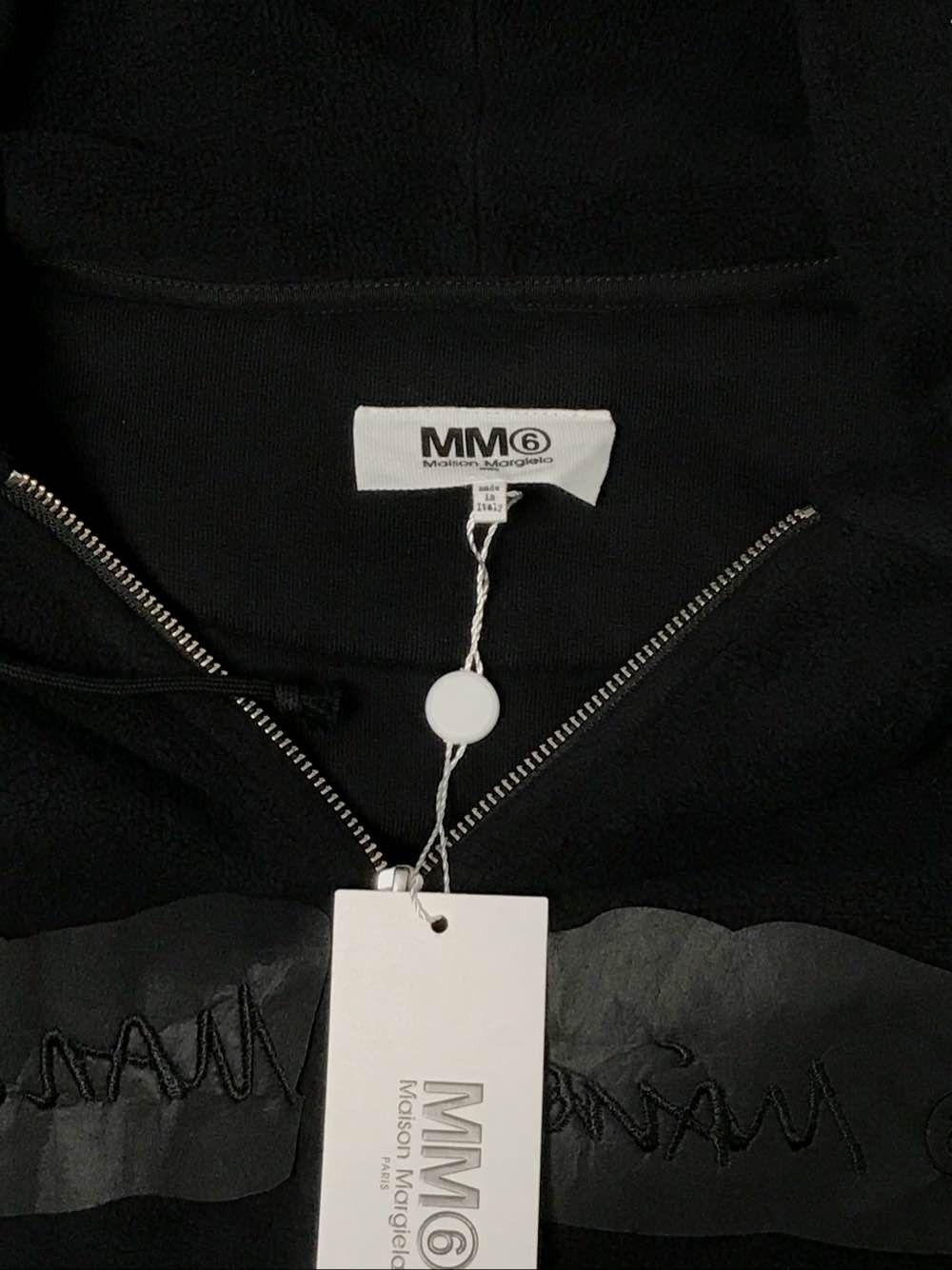 MM6 MM6 Maison Margiela Logo Zip-Up Hoodie Size S Size S / US 4 / IT 40 - 3 Thumbnail