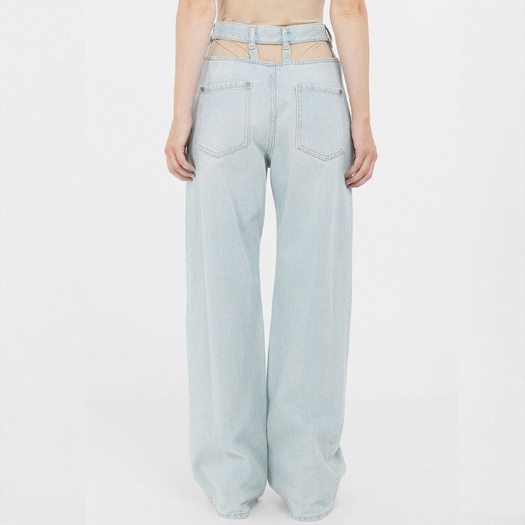 Maison Margiela Maison Margiela Cut-out Jeans Size 38 Size 26" / US 2 / IT 38 - 14 Thumbnail