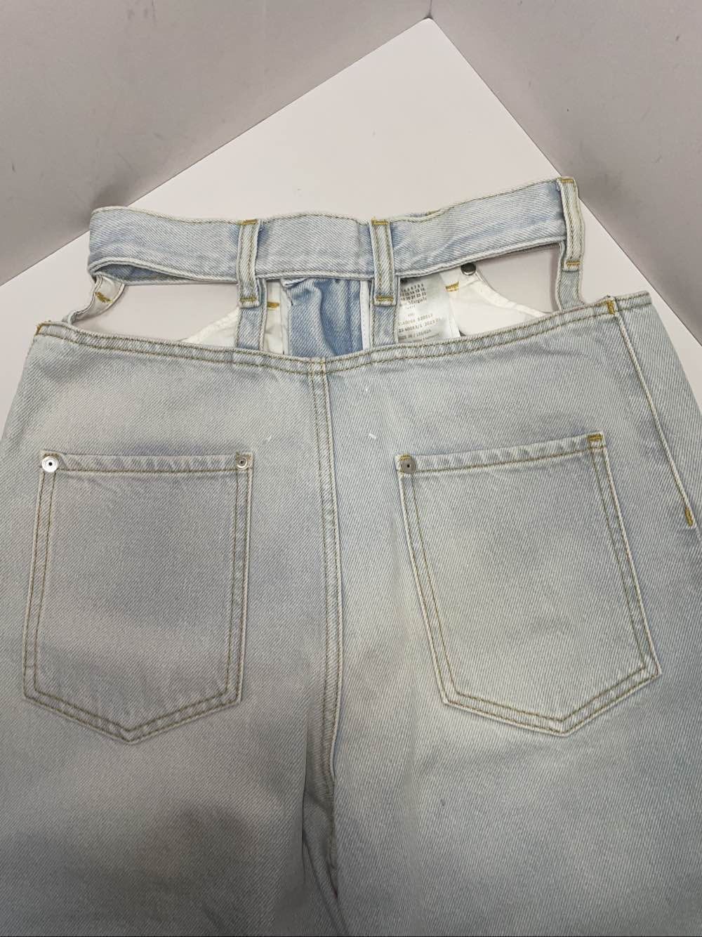 Maison Margiela Maison Margiela Cut-out Jeans Size 38 Size 26" / US 2 / IT 38 - 9 Thumbnail