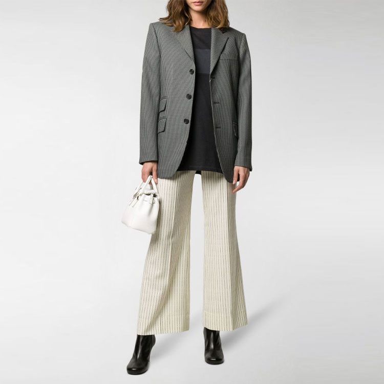 Maison Margiela Maison Margiela Pinstripe Pants IT 40 Size 27" / US 4 / IT 40 - 7 Thumbnail