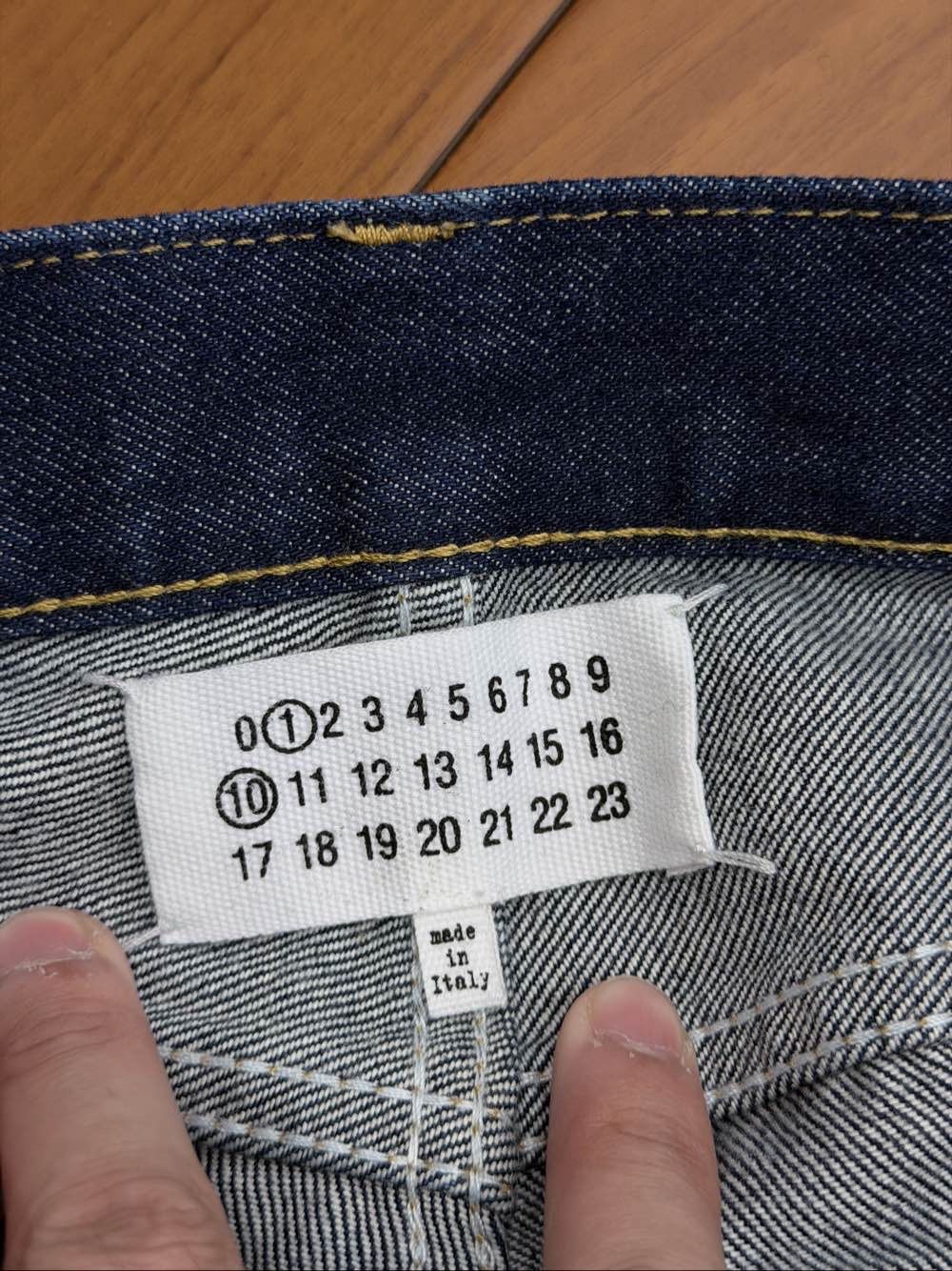 Maison Margiela Maison Margiela Blue Denim Jeans Size 33 Size US 33 - 3 Thumbnail