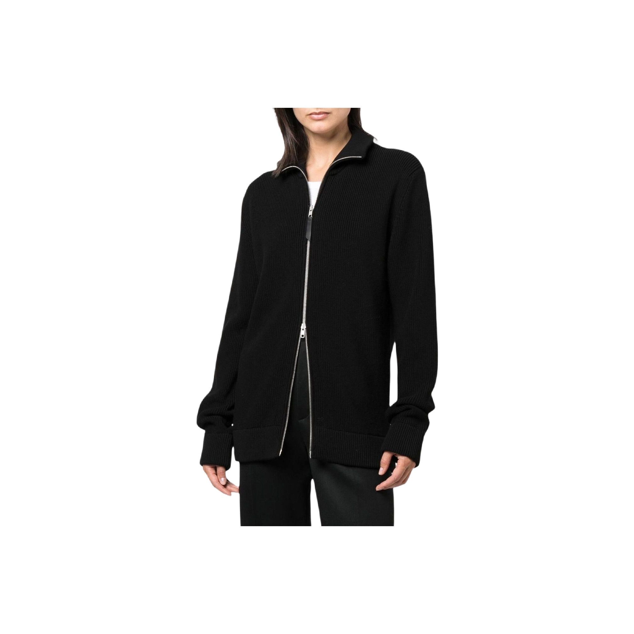 Maison Margiela Maison Margiela Ribbed Zip-Up Knit Cardigan Size L Size US L / EU 52-54 / 3 - 9 Thumbnail