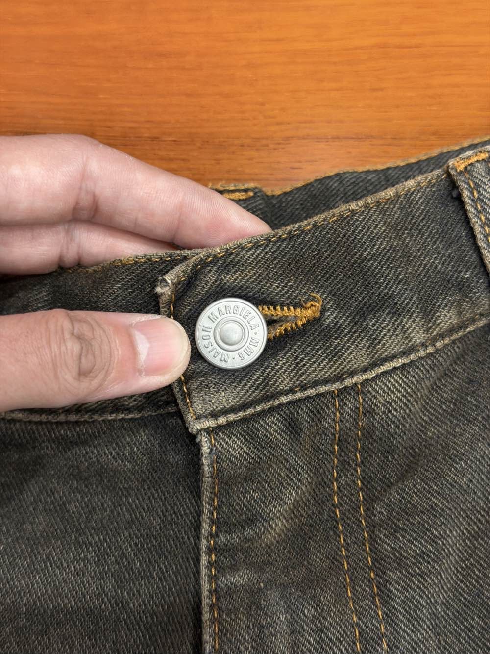 MM6 MM6 Maison Margiela Distressed Denim Jeans Size 31 Size US 31 - 7 Thumbnail