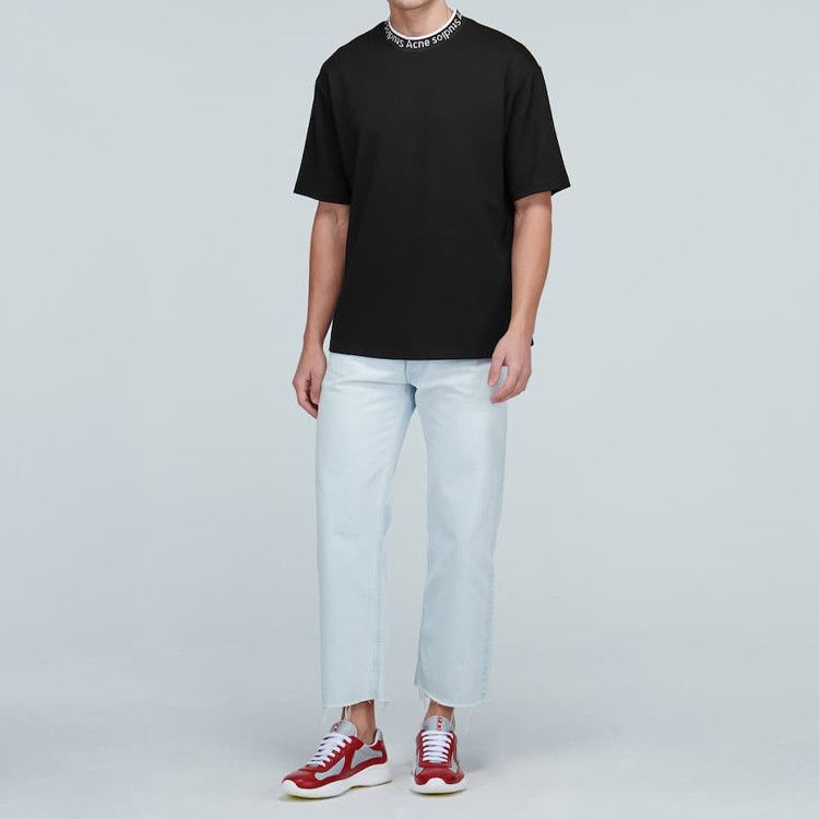 Acne Studios Acne Studios Logo Collar T-Shirt Size XS Size US XS / EU 42 / 0 - 8 Thumbnail