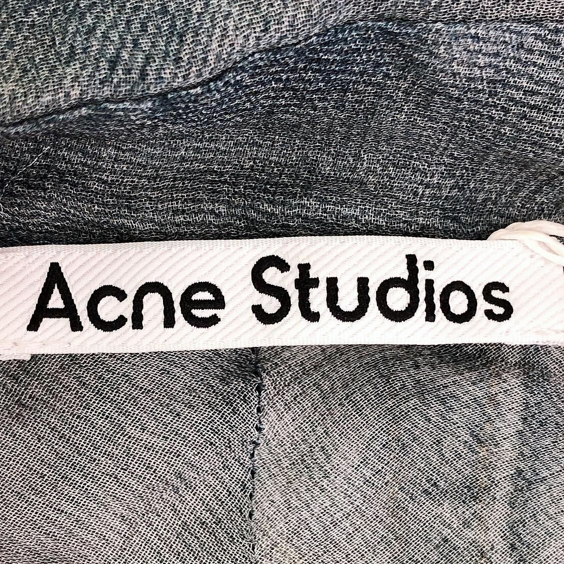 Acne Studios Acne Studios Distressed Tie-Front Button Up Size 34 Size XXS / US 00 / IT 34 - 3 Thumbnail