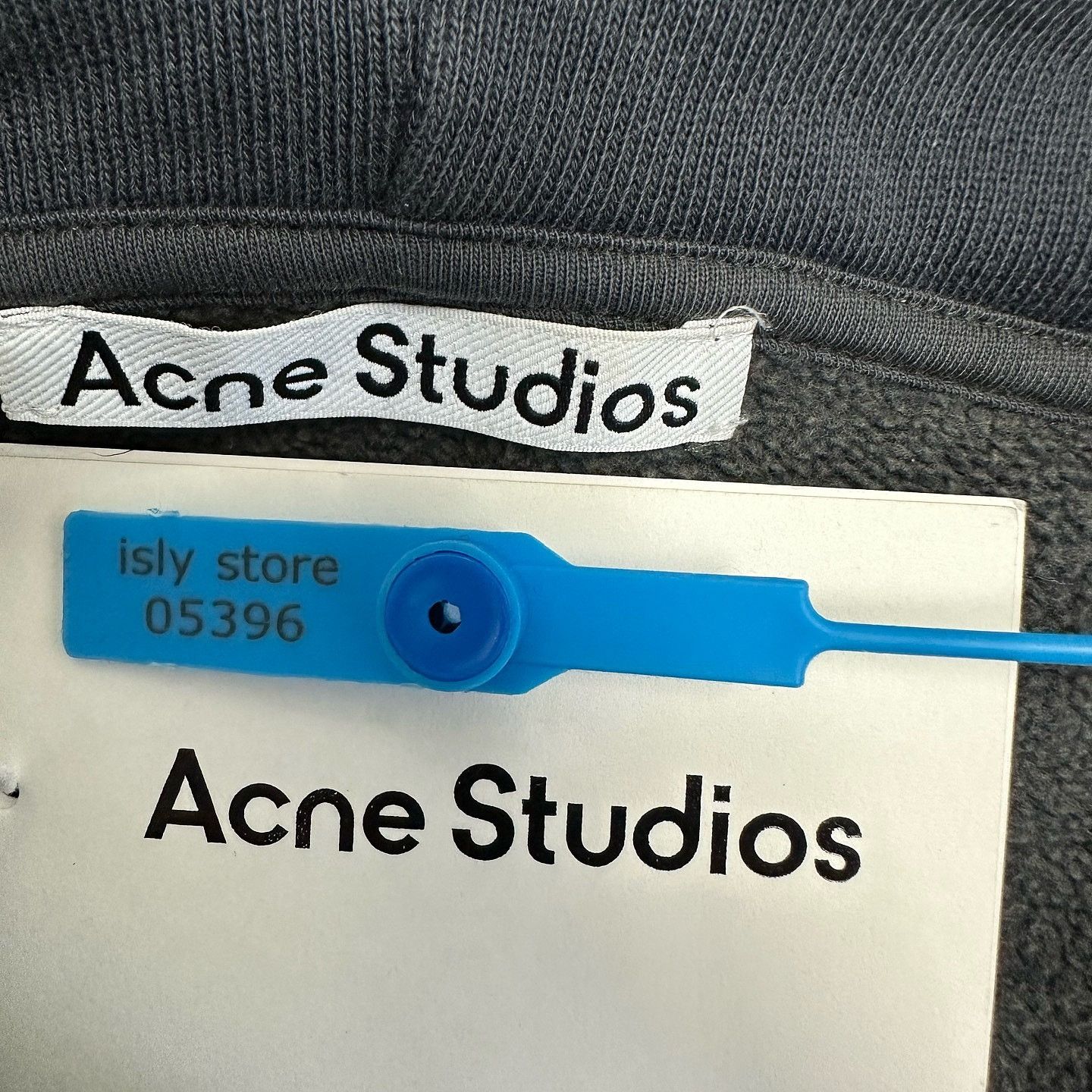 Acne Studios Acne Studios Embroidered Zip Hoodie Size M Size M / US 6-8 / IT 42-44 - 3 Thumbnail