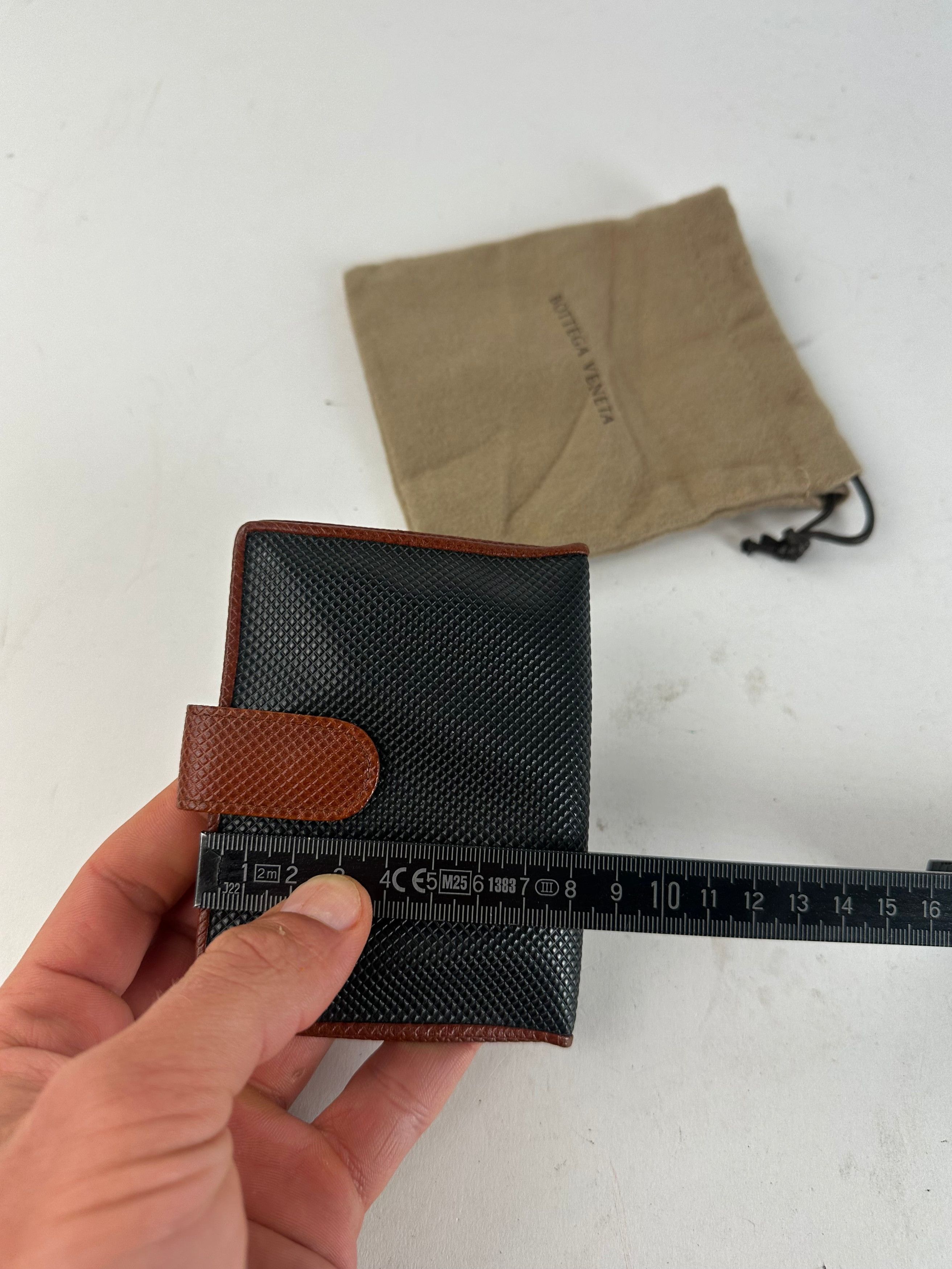 Bottega Veneta Vintage Textured Card Holder Black Size ONE SIZE - 9 Thumbnail