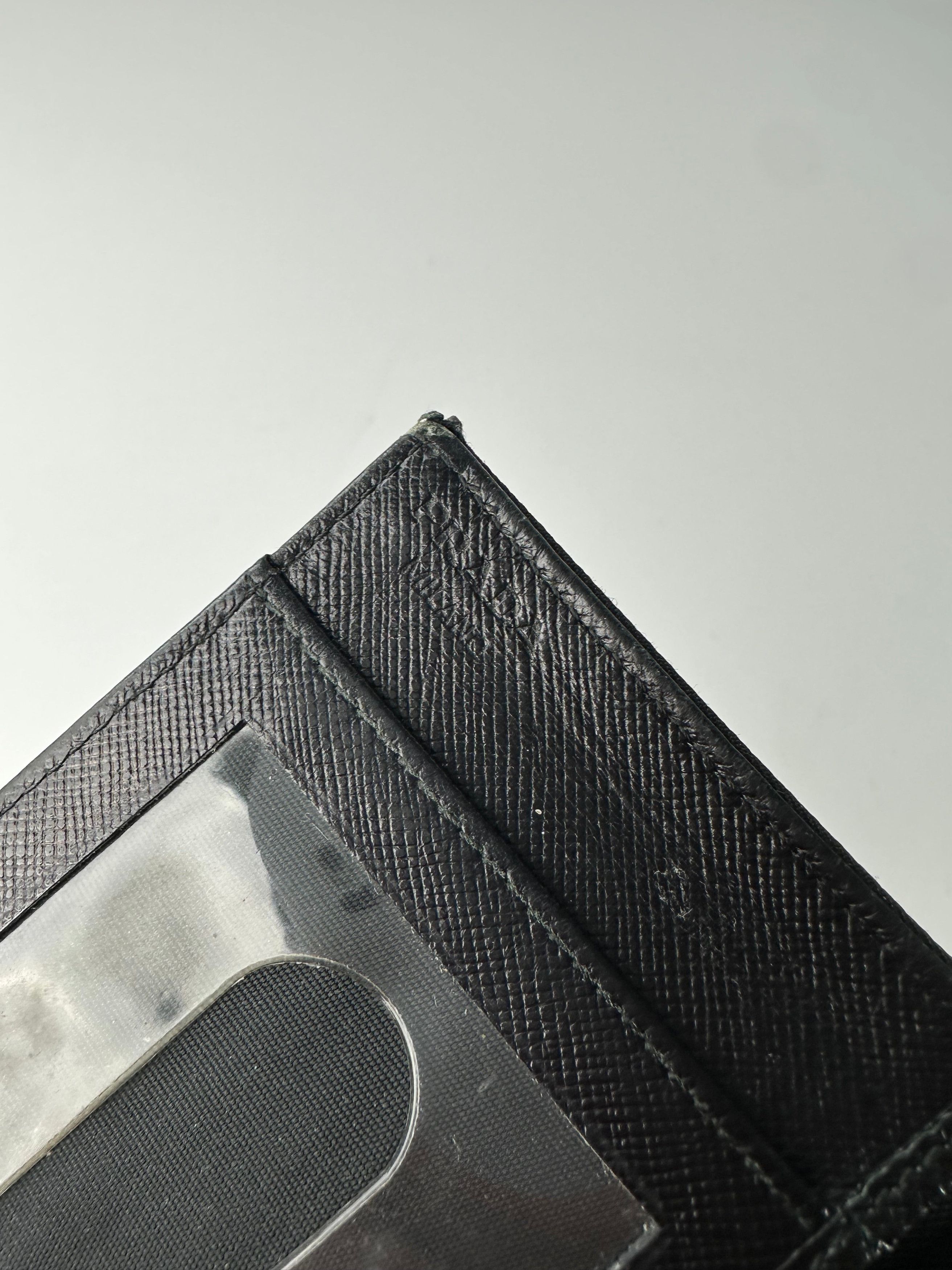 Prada Vintage Nylon Wallet Black Silver Size ONE SIZE - 6 Thumbnail