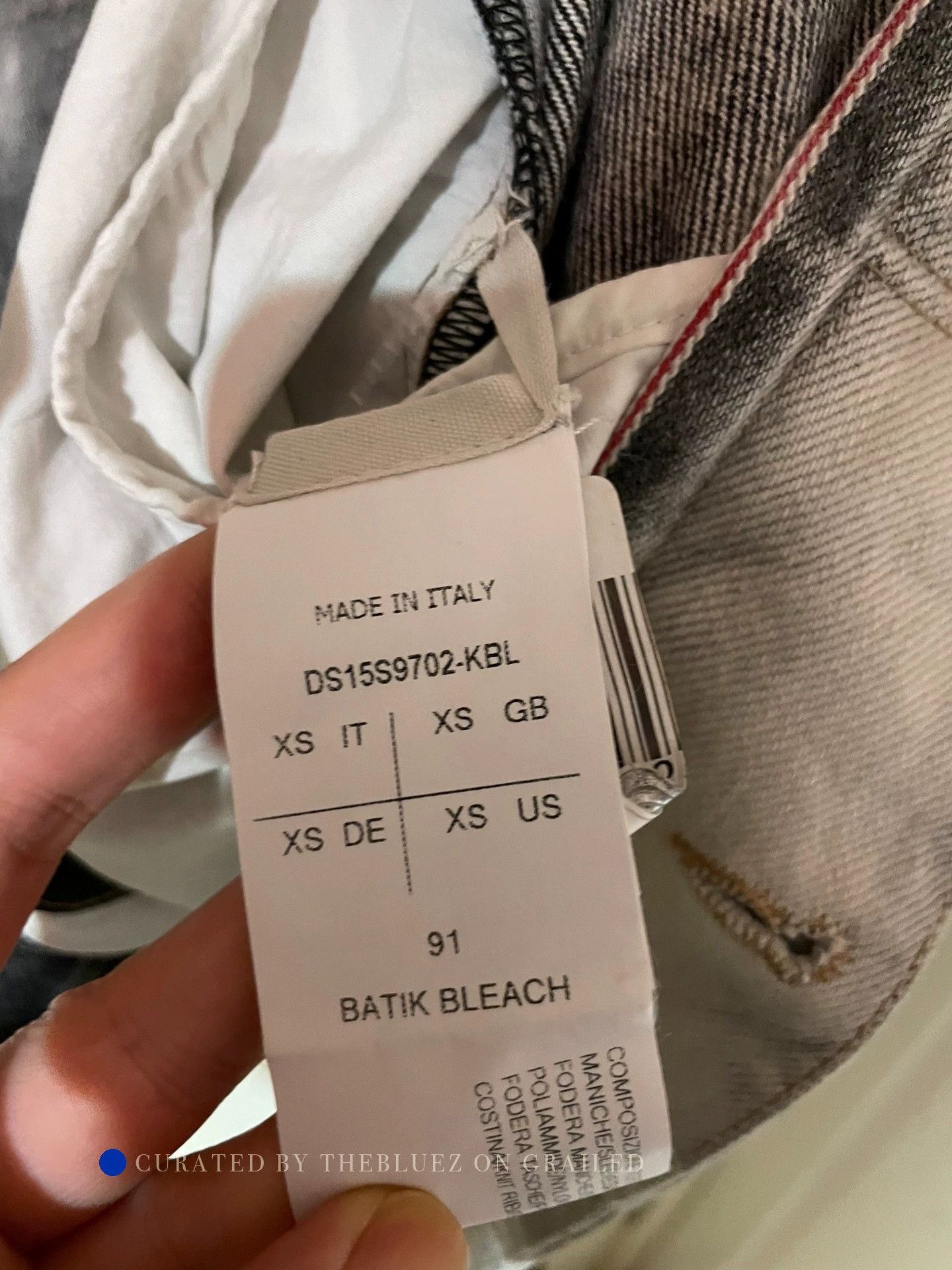 Rick Owens Skinny Denim and Leather Sleeve Jacket Size US XS / EU 42 / 0 - 6 Thumbnail