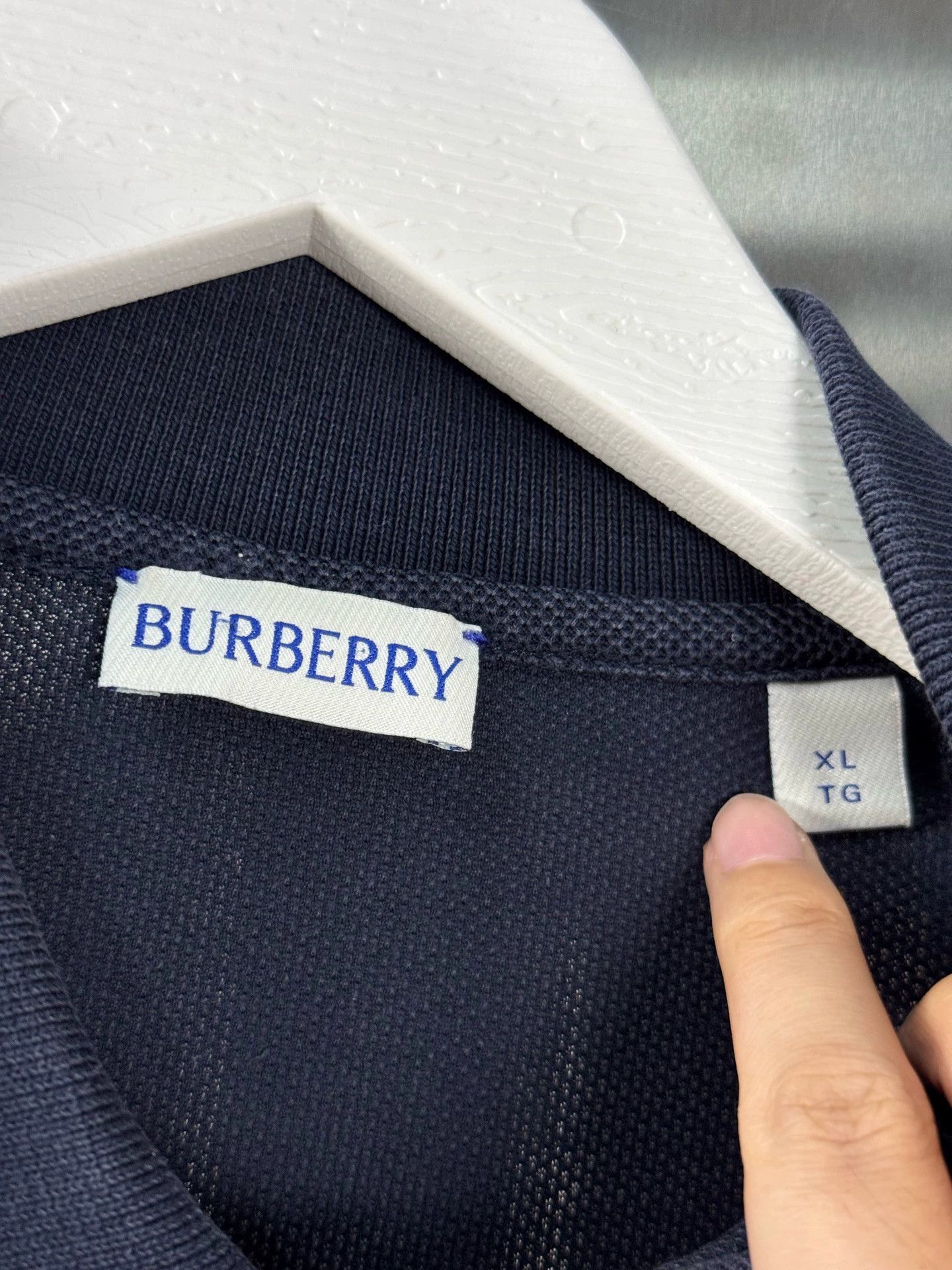 Burberry Classic Black Polo Shirt in XL Size US XL / EU 56 / 4 - 7 Thumbnail