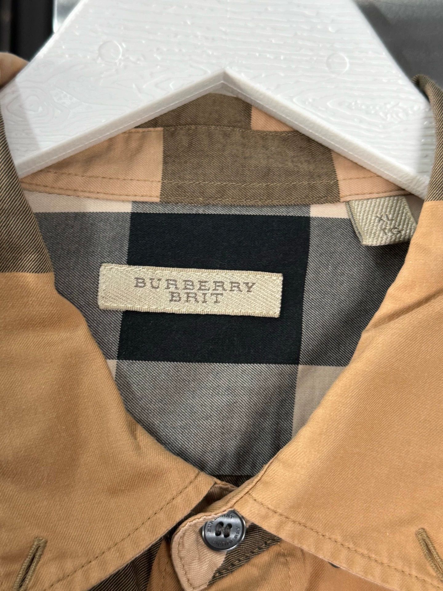 Burberry Checkered Short Sleeve Shirt in XL Size US XL / EU 56 / 4 - 5 Thumbnail