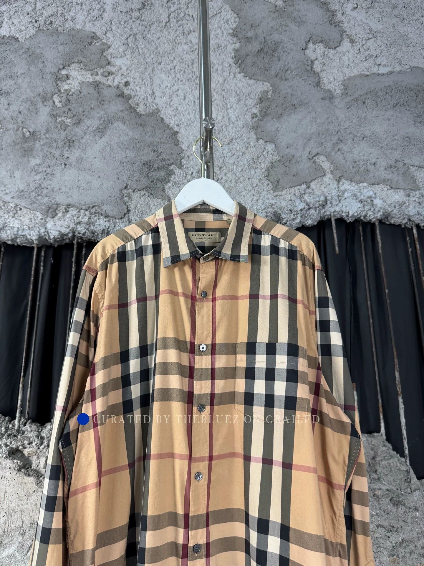 Burberry Stylish Multi Check Button-Up Shirt Size US XL / EU 56 / 4 - 3 Thumbnail