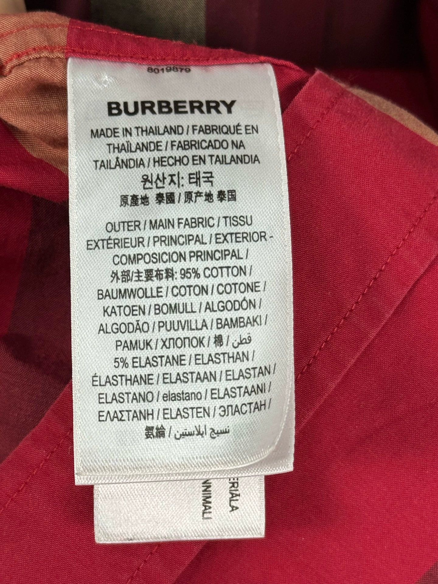 Burberry Classic Red Check Shirt in XL Size US XL / EU 56 / 4 - 7 Thumbnail