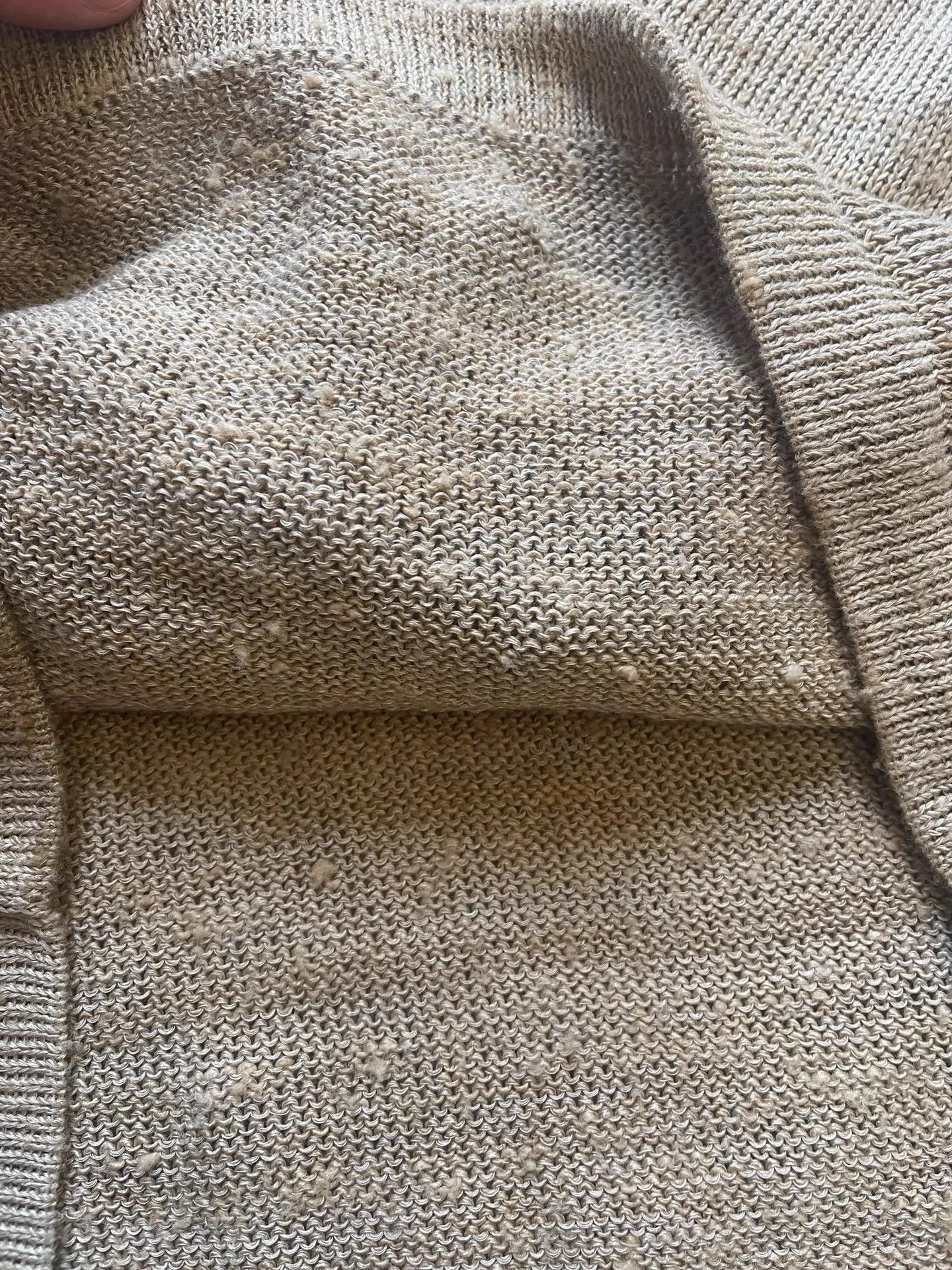 Visvim Beige Boat Neck Sweater Size US L / EU 52-54 / 3 - 7 Thumbnail
