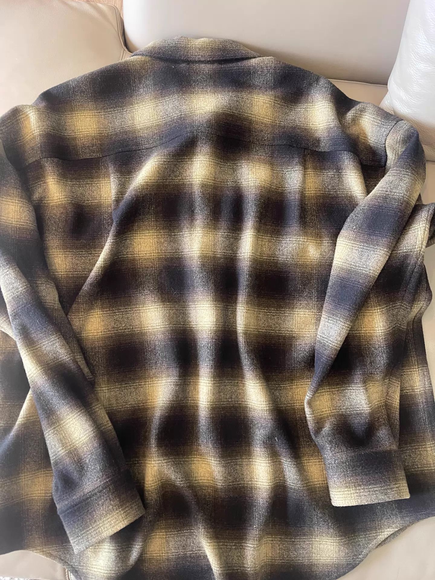Loro Piana Multi-Color Wool Check Shirt Size US L / EU 52-54 / 3 - 5 Thumbnail