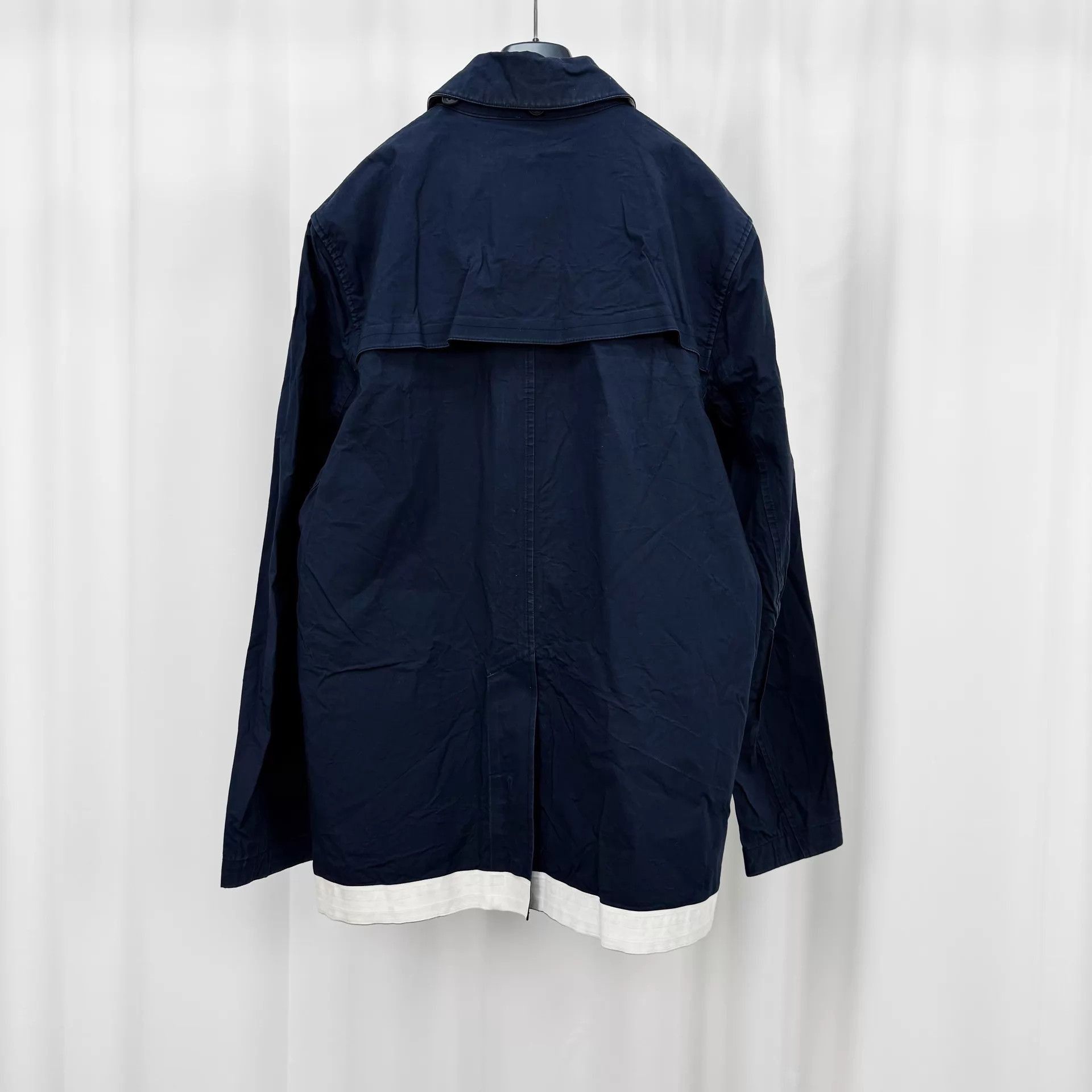 Burberry Navy Blue Trench Coat in Size L Size US L / EU 52-54 / 3 - 2 Thumbnail