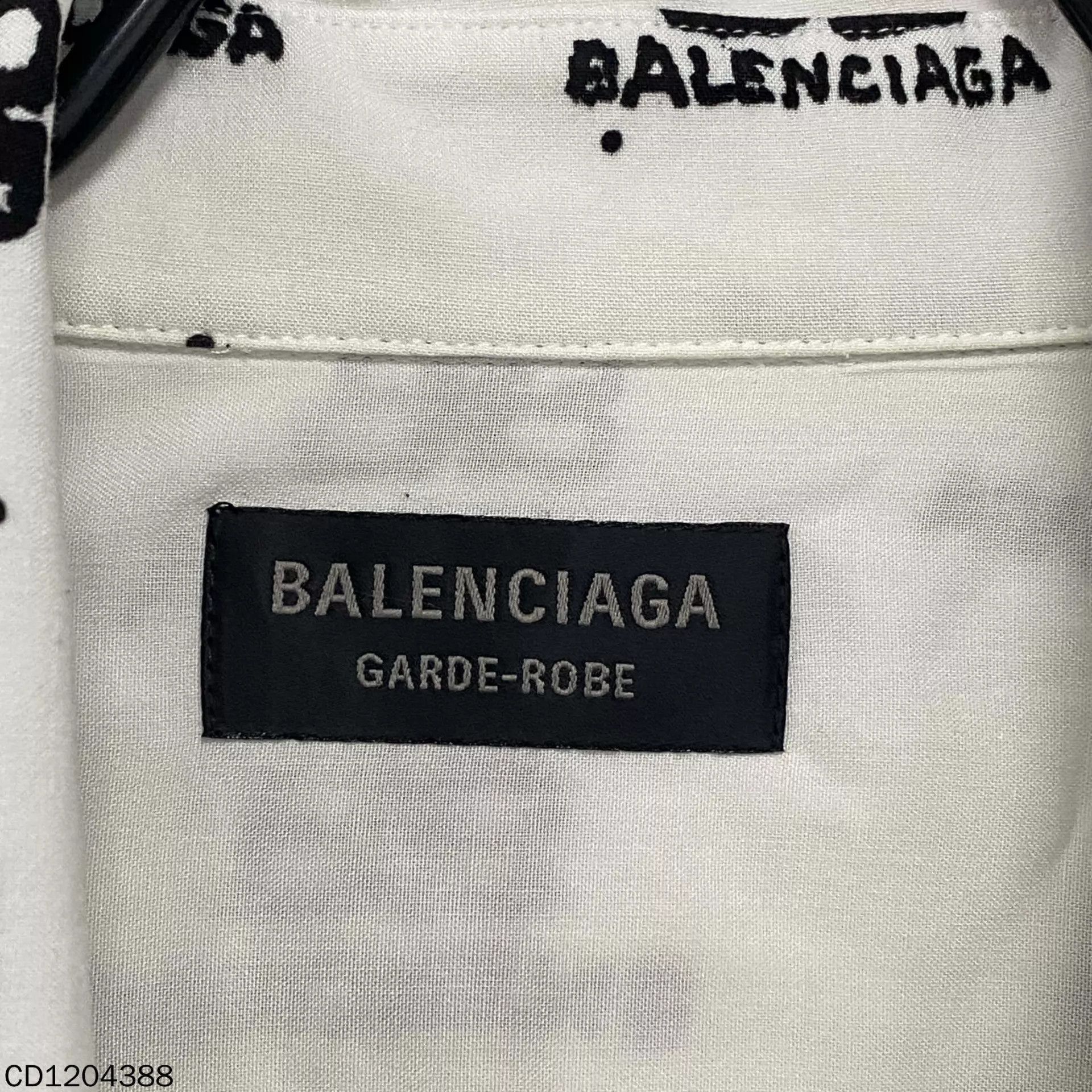 Balenciaga Unique Multi-Colored Graffiti Long Sleeve Shirt Size US M / EU 48-50 / 2 - 4 Thumbnail