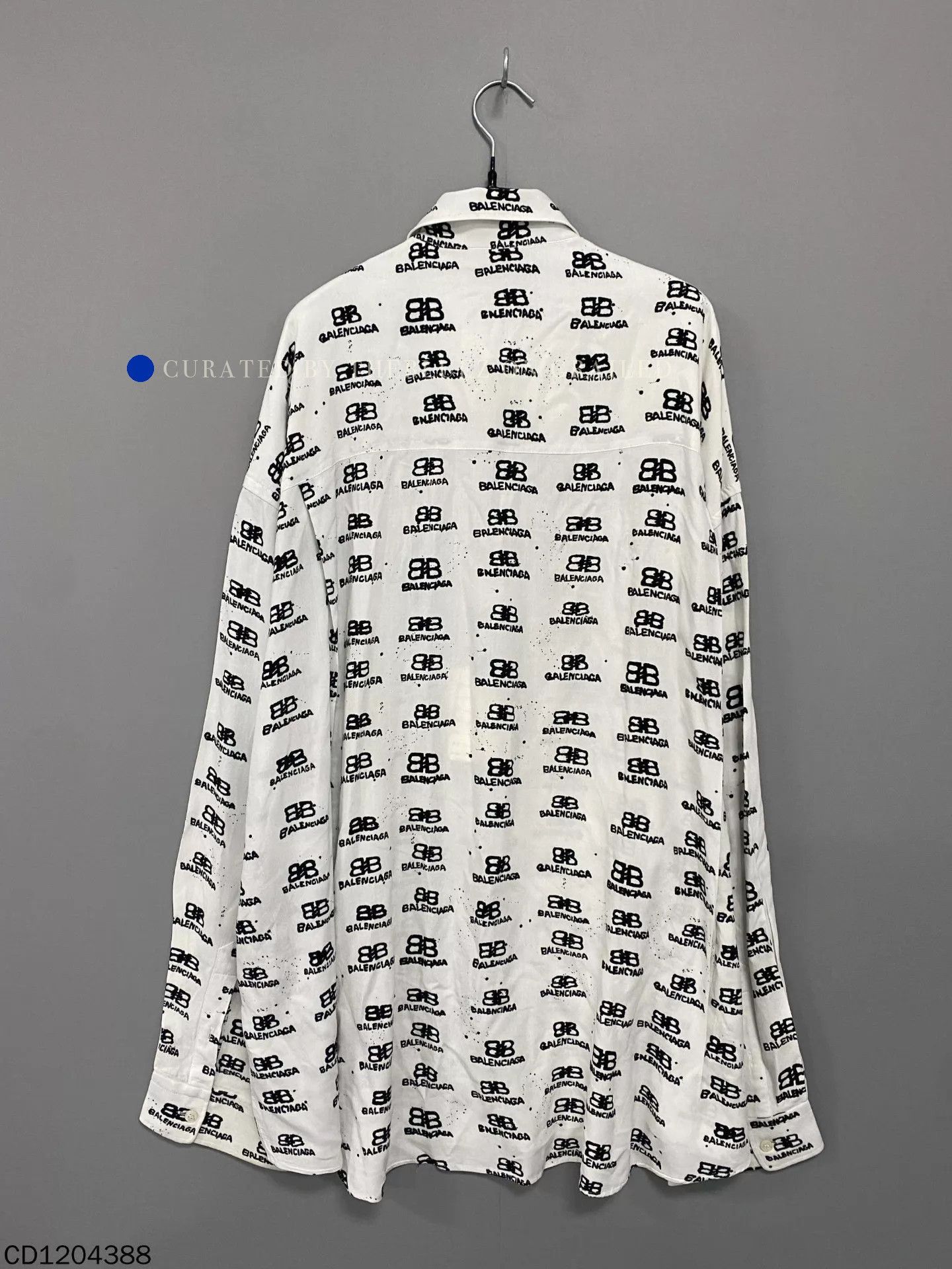 Balenciaga Unique Multi-Colored Graffiti Long Sleeve Shirt Size US M / EU 48-50 / 2 - 3 Thumbnail