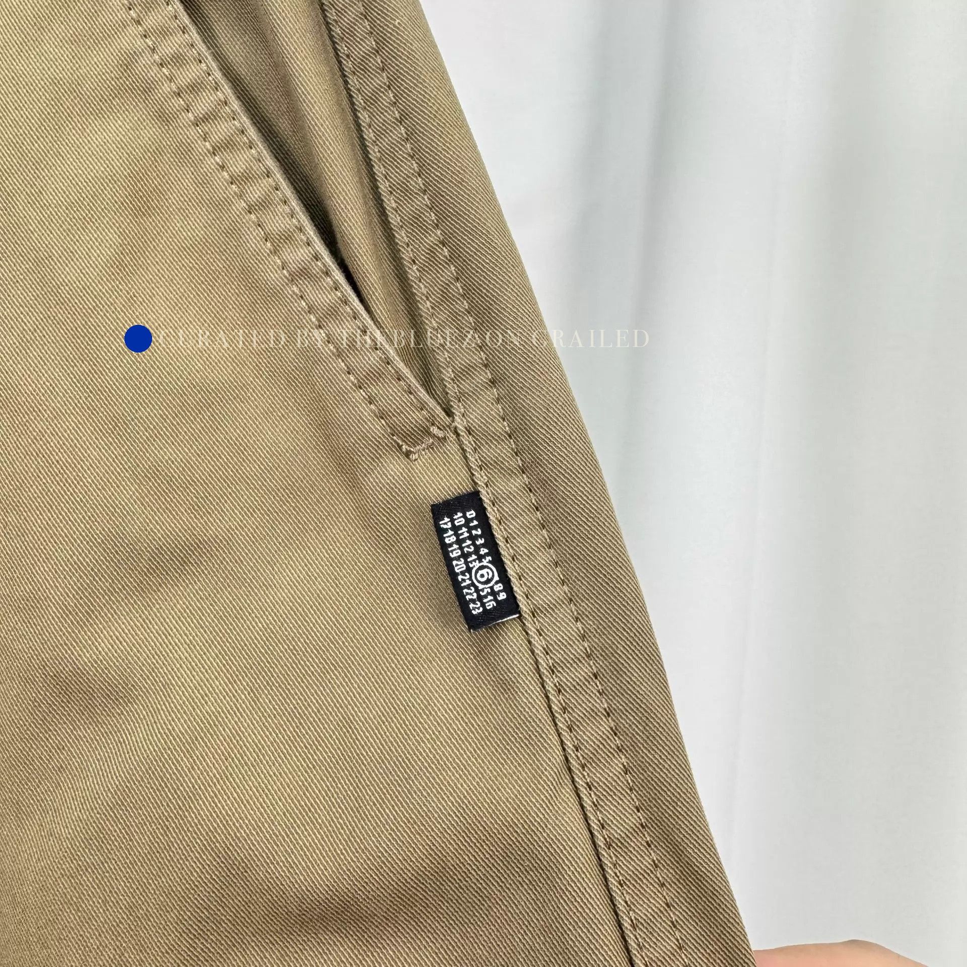 Maison Margiela Stylish Beige Cropped Pants Size US 32 / EU 48 - 5 Thumbnail