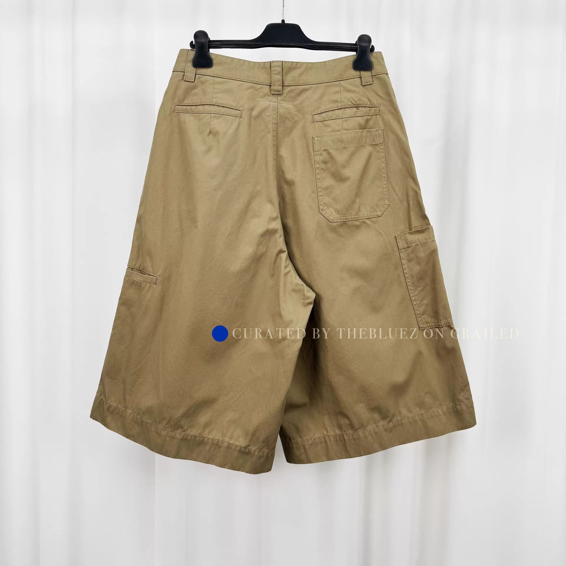 Maison Margiela Stylish Beige Cropped Pants Size US 32 / EU 48 - 2 Thumbnail