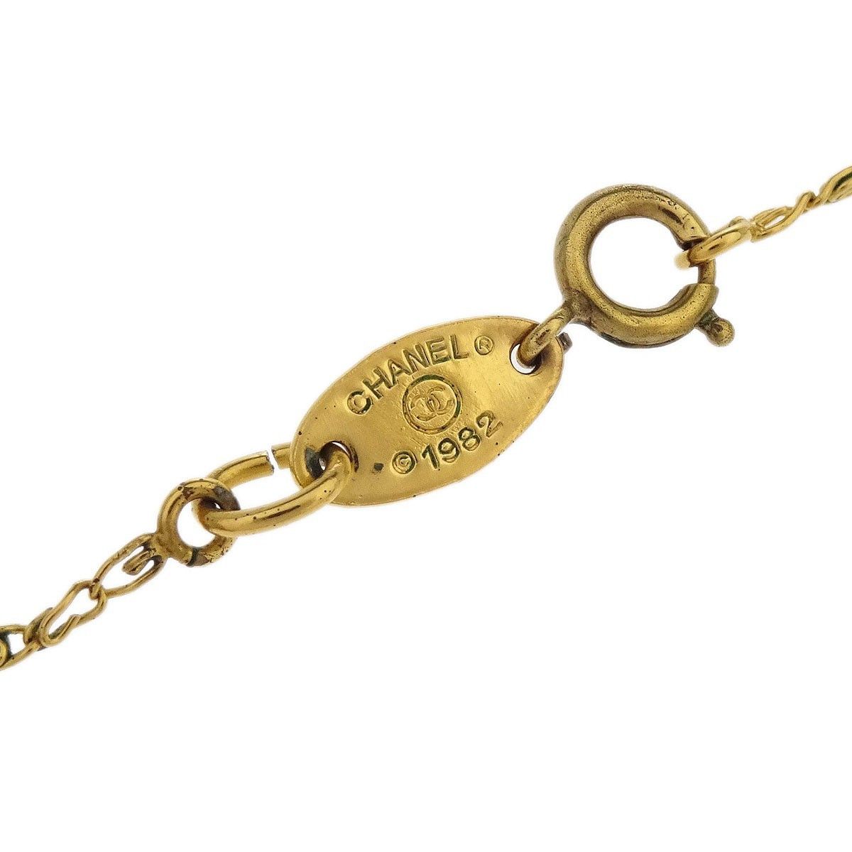 Chanel Chanel Vintage CC Pendant Necklace Metal Size ONE SIZE - 4 Thumbnail
