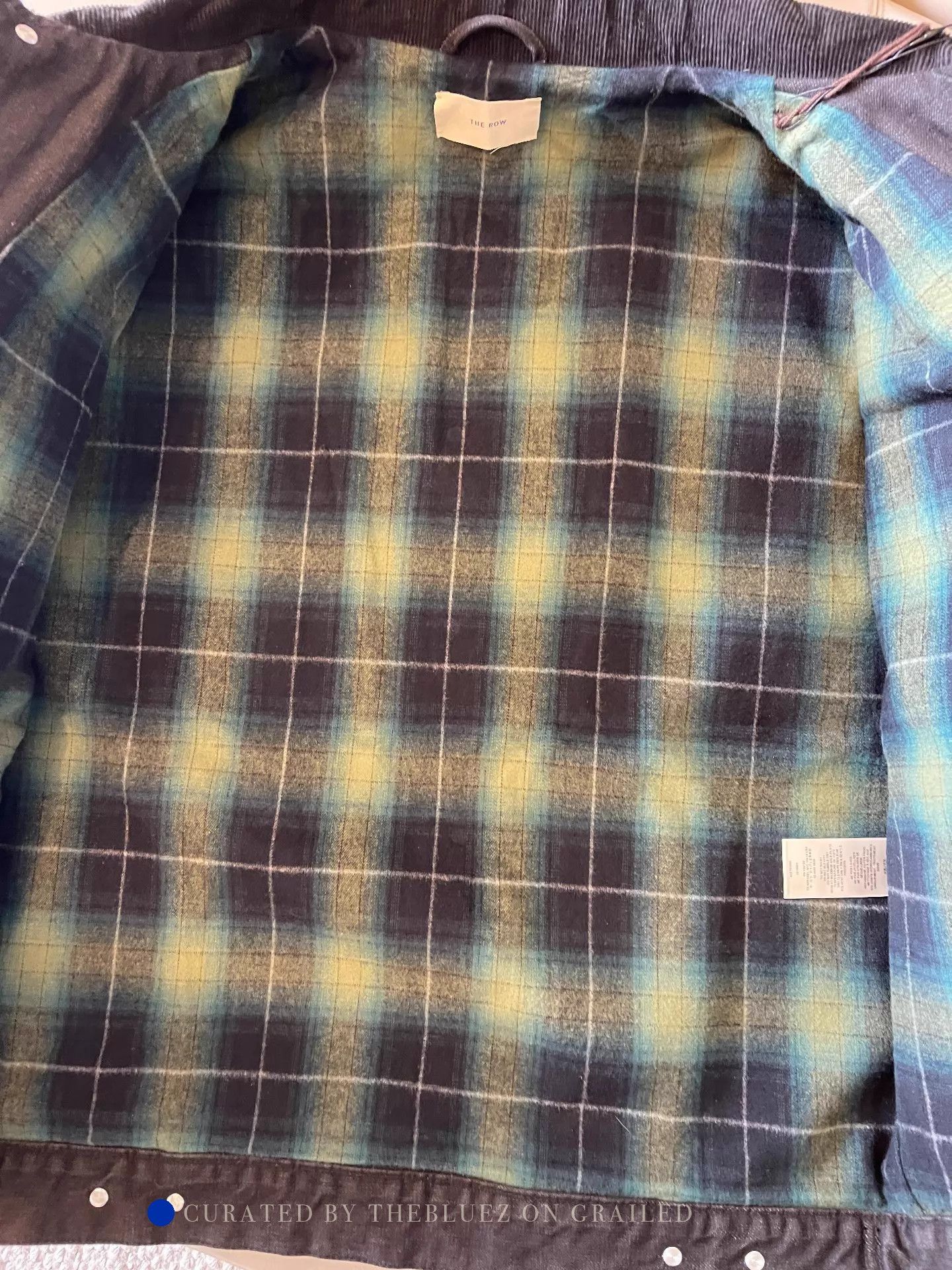 The Row Washed Black Denim Jacket with Corduroy Collar Size US S / EU 44-46 / 1 - 7 Thumbnail