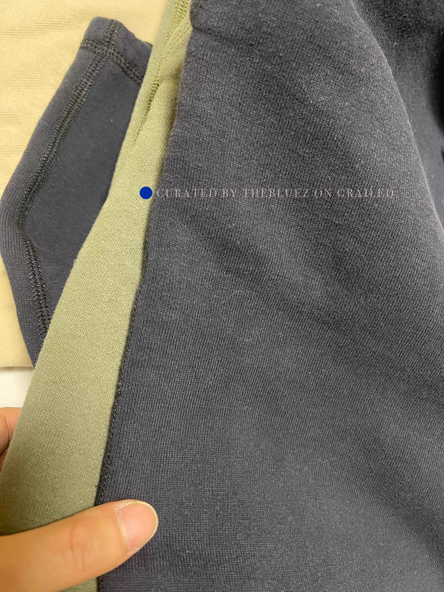 A.PRESSE Vintage Drawstring Sweatpants in Olive Green Size US 36 / EU 52 - 8 Thumbnail