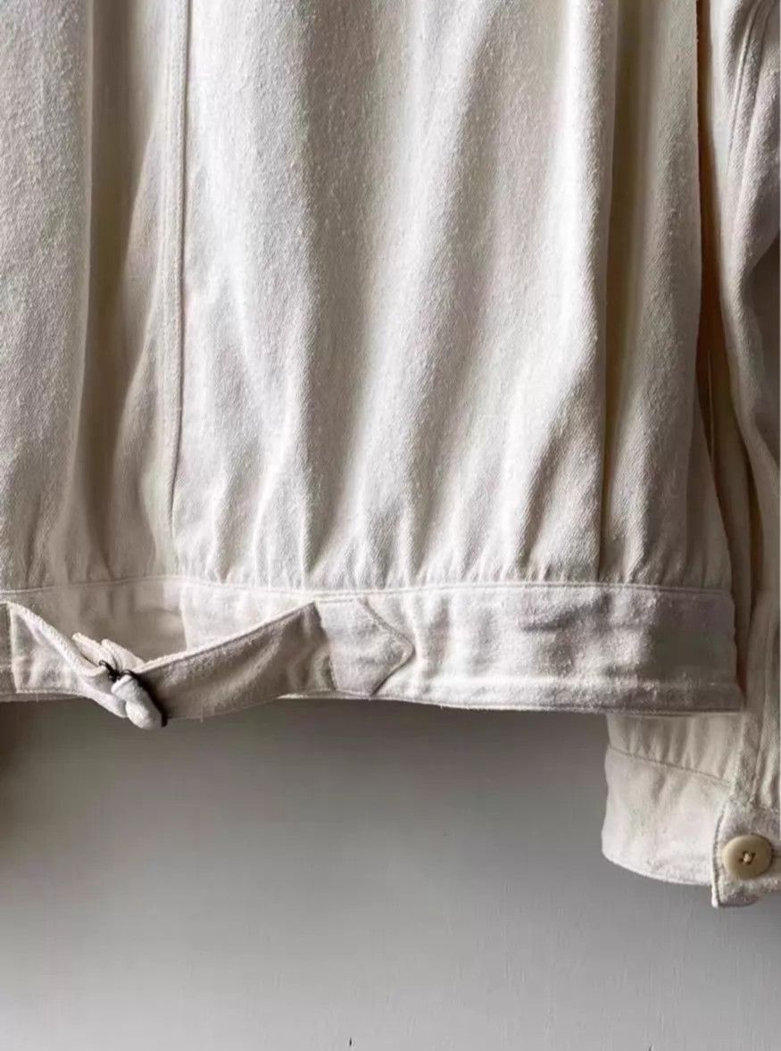 Comoli Rare Silk Napped White Jacket Size US M / EU 48-50 / 2 - 3 Thumbnail