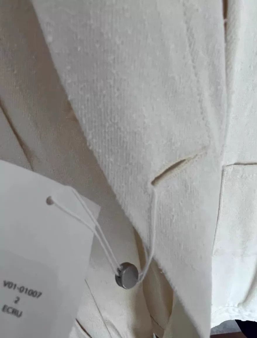 Comoli Rare Silk Napped White Jacket Size US M / EU 48-50 / 2 - 7 Thumbnail