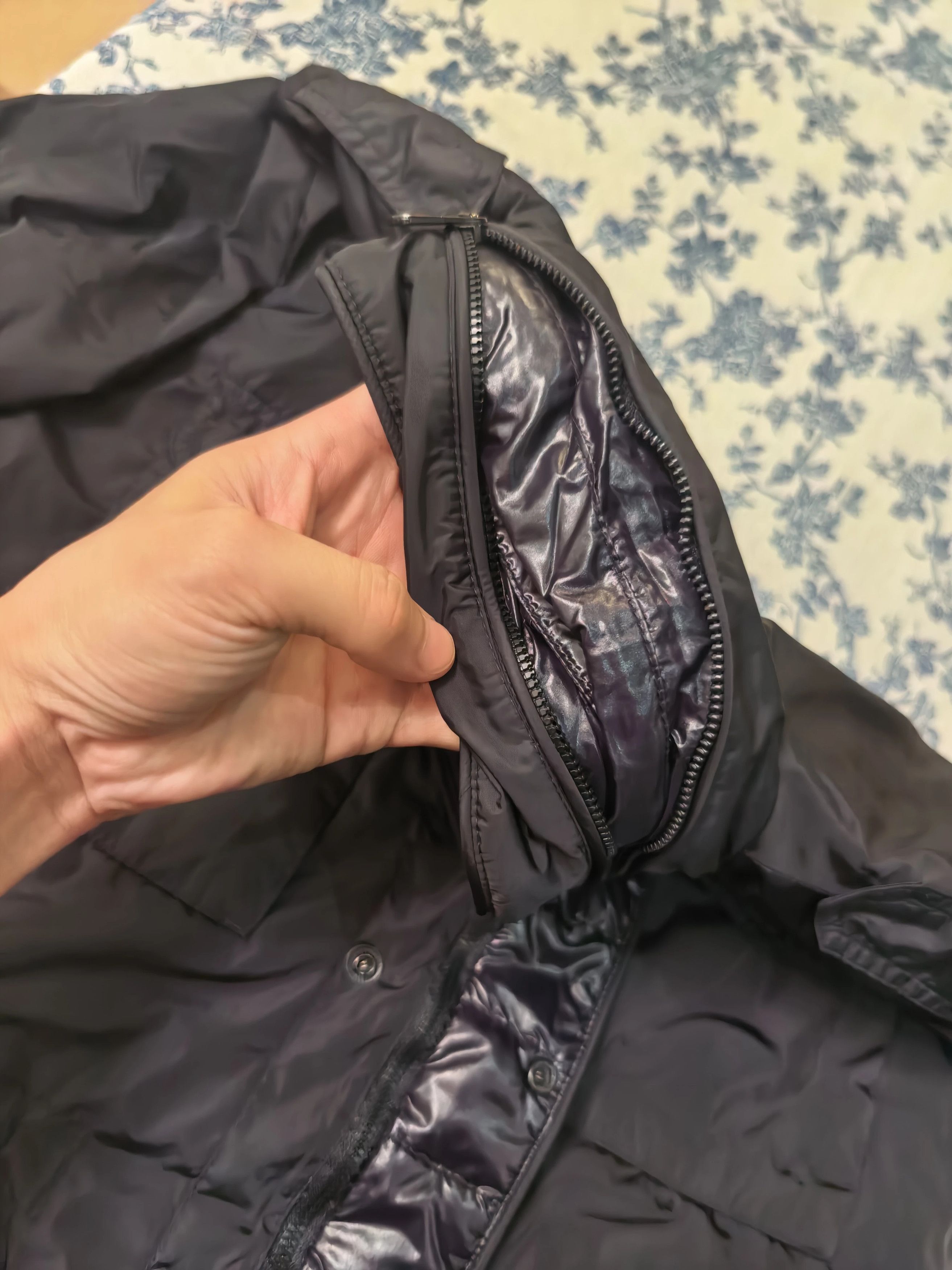 Moncler Black Stowable Workwear Puffer Jacket Size US S / EU 44-46 / 1 - 2 Thumbnail