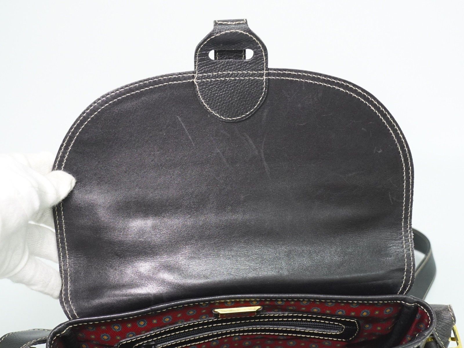Loewe Loewe Anagram Shoulder Bag Leather Size ONE SIZE - 14 Thumbnail