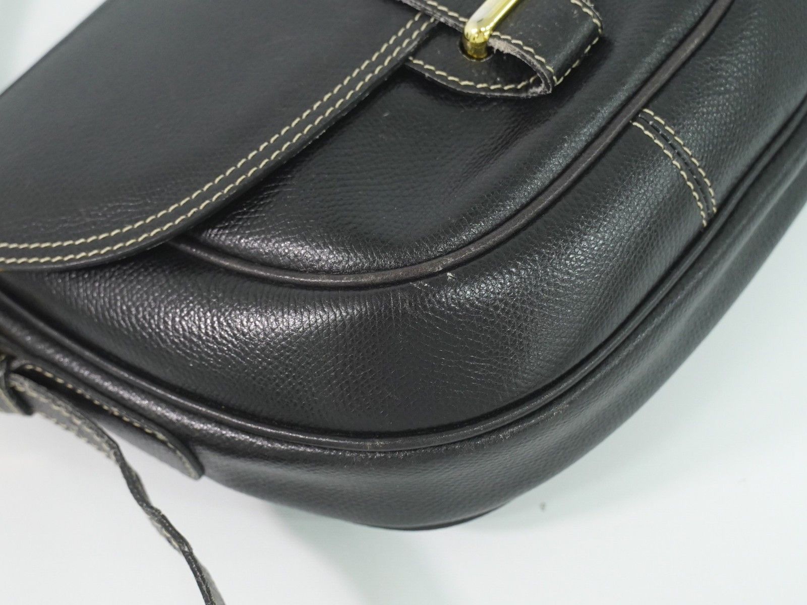 Loewe Loewe Anagram Shoulder Bag Leather Size ONE SIZE - 10 Thumbnail
