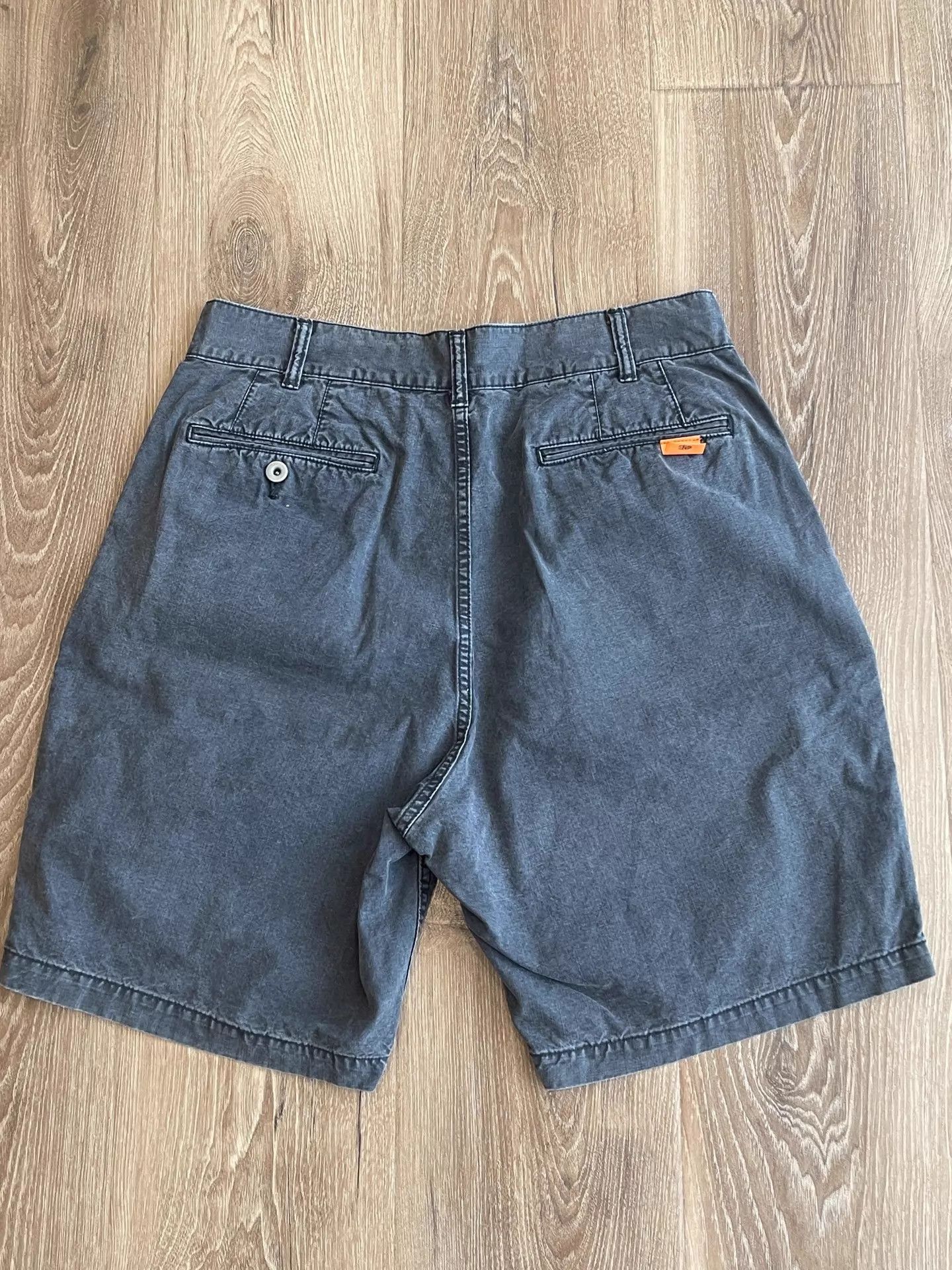 Madness Washed Black Chino Shorts Size US 32 / EU 48 - 2 Thumbnail