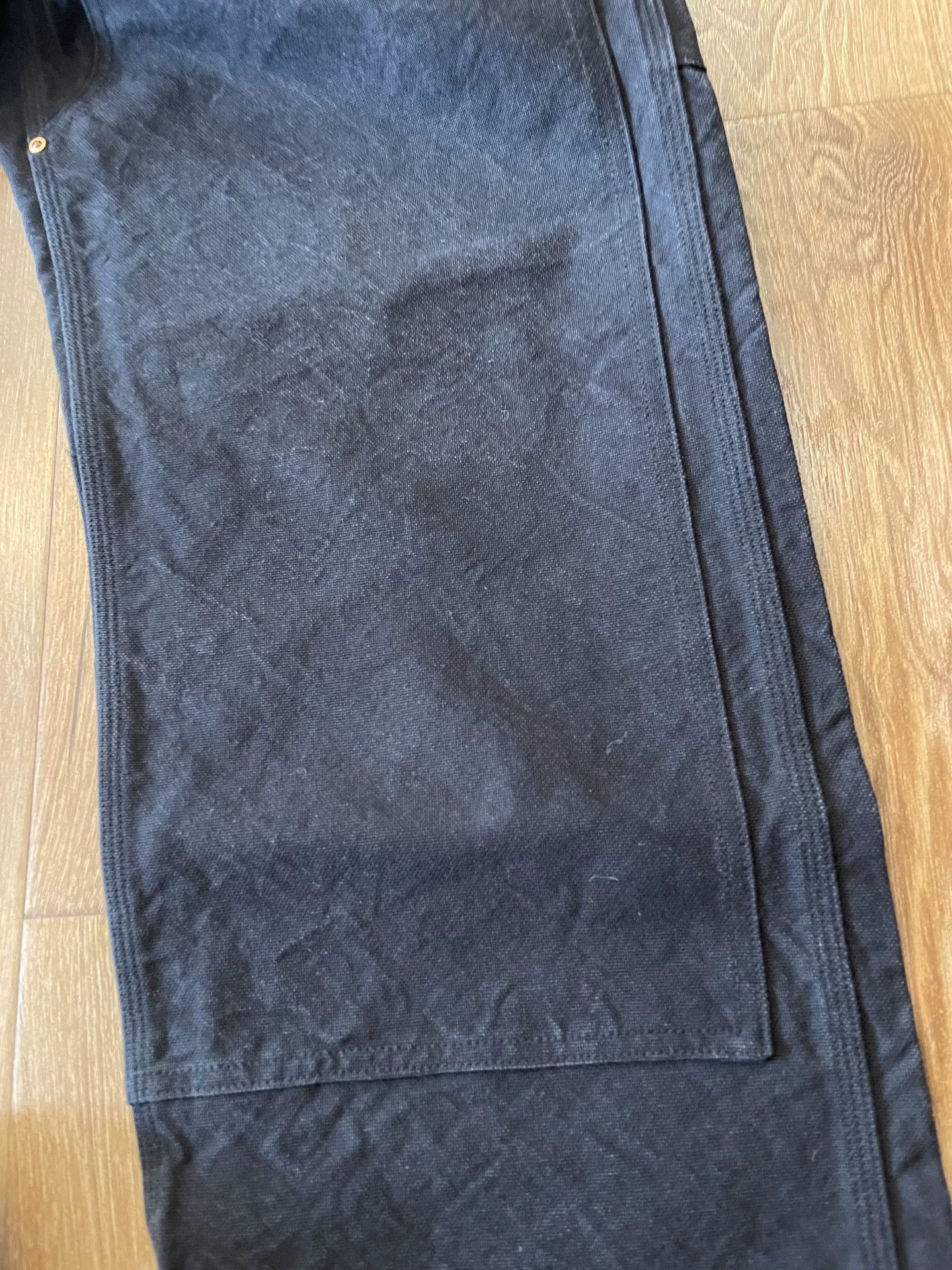 Comoli Black Canvas Duck Painter Pants Size 32 Size US 32 / EU 48 - 4 Thumbnail
