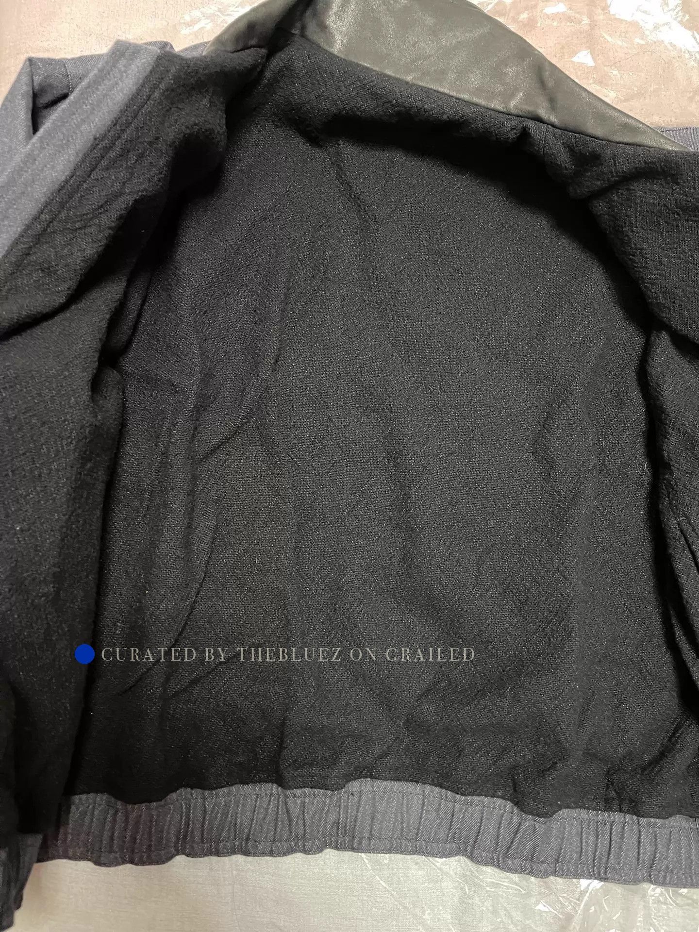 Herill Weekend Navy Sheepskin Collar Jacket Size US M / EU 48-50 / 2 - 7 Thumbnail