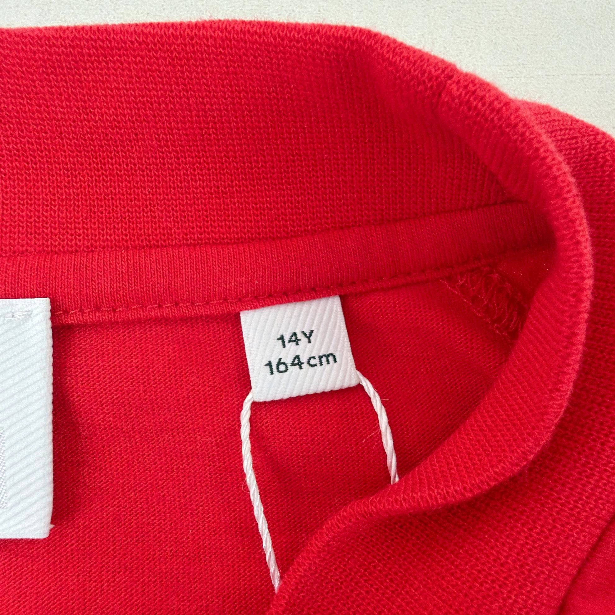 Burberry Red Logo Long Sleeve Tee in XS Size US XS / EU 42 / 0 - 7 Thumbnail