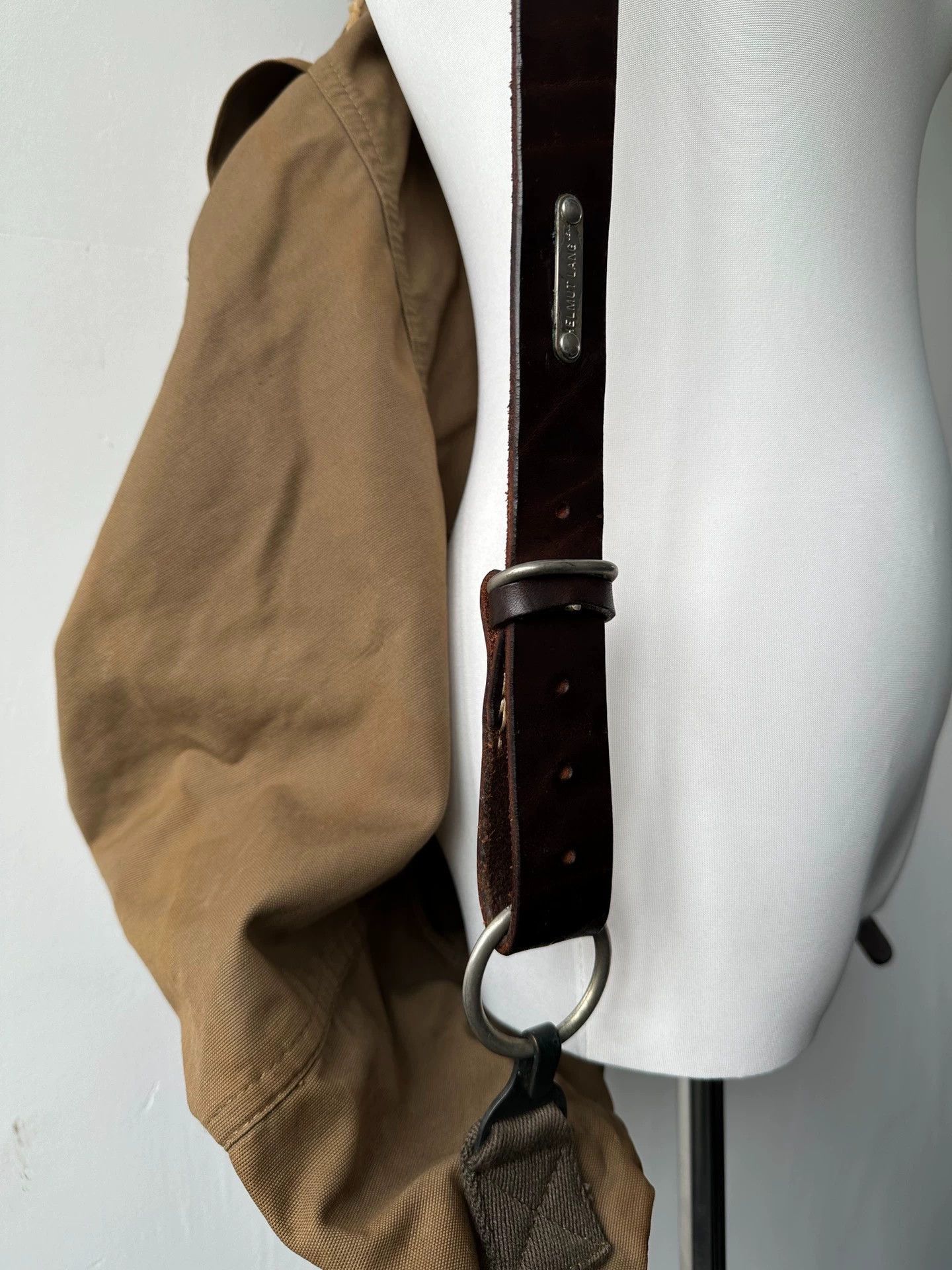 Helmut Lang Unique Brown 2-Belt Bag with Tags Size ONE SIZE - 3 Thumbnail
